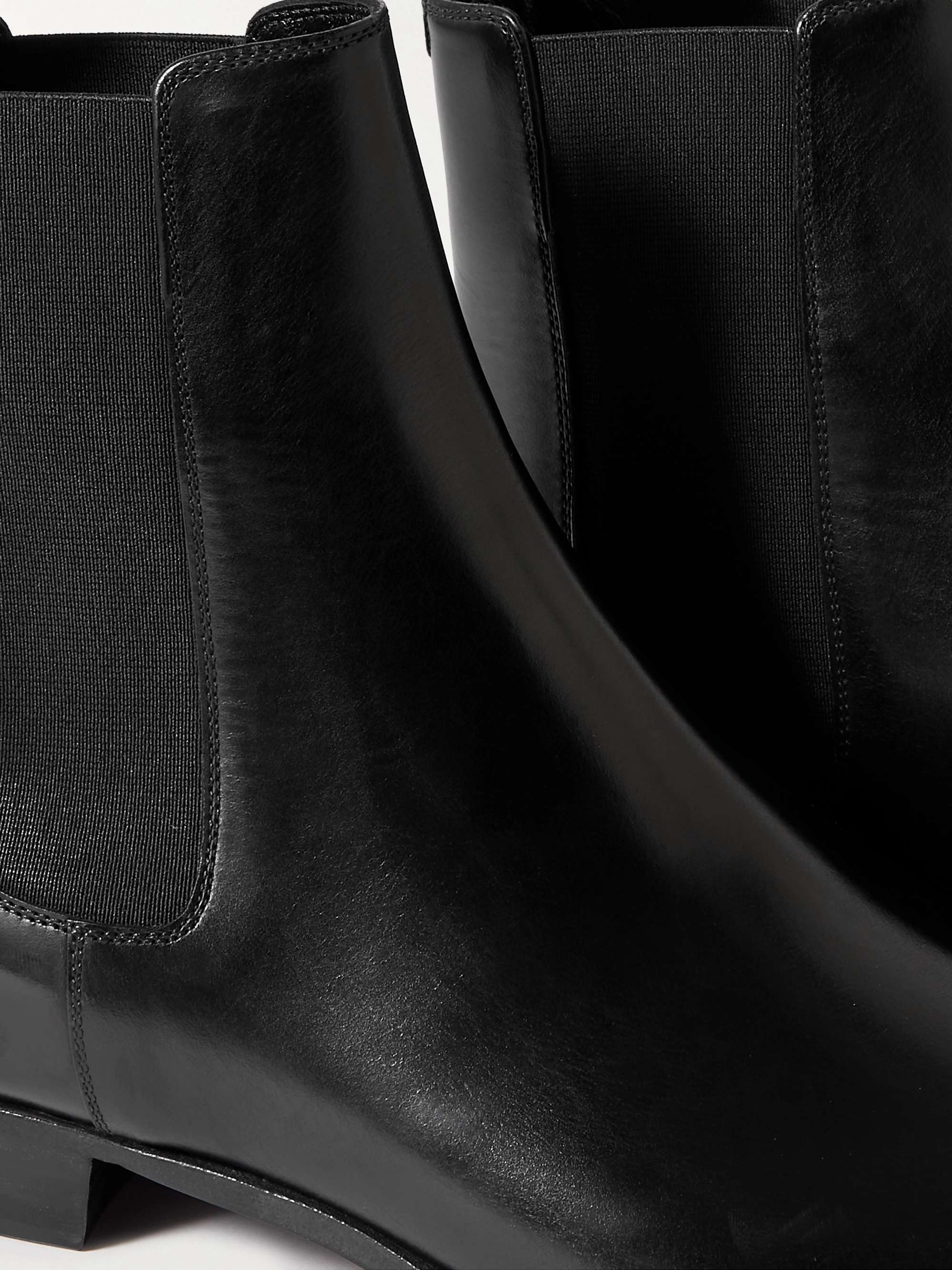 CELINE HOMME Leather Chelsea Boots