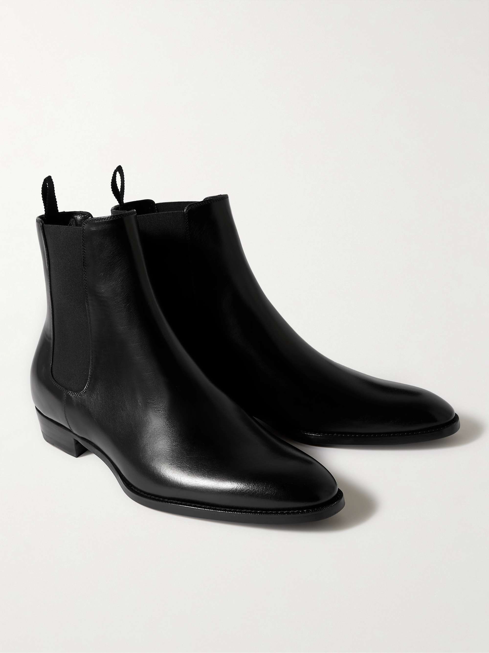 CELINE HOMME Leather Chelsea Boots