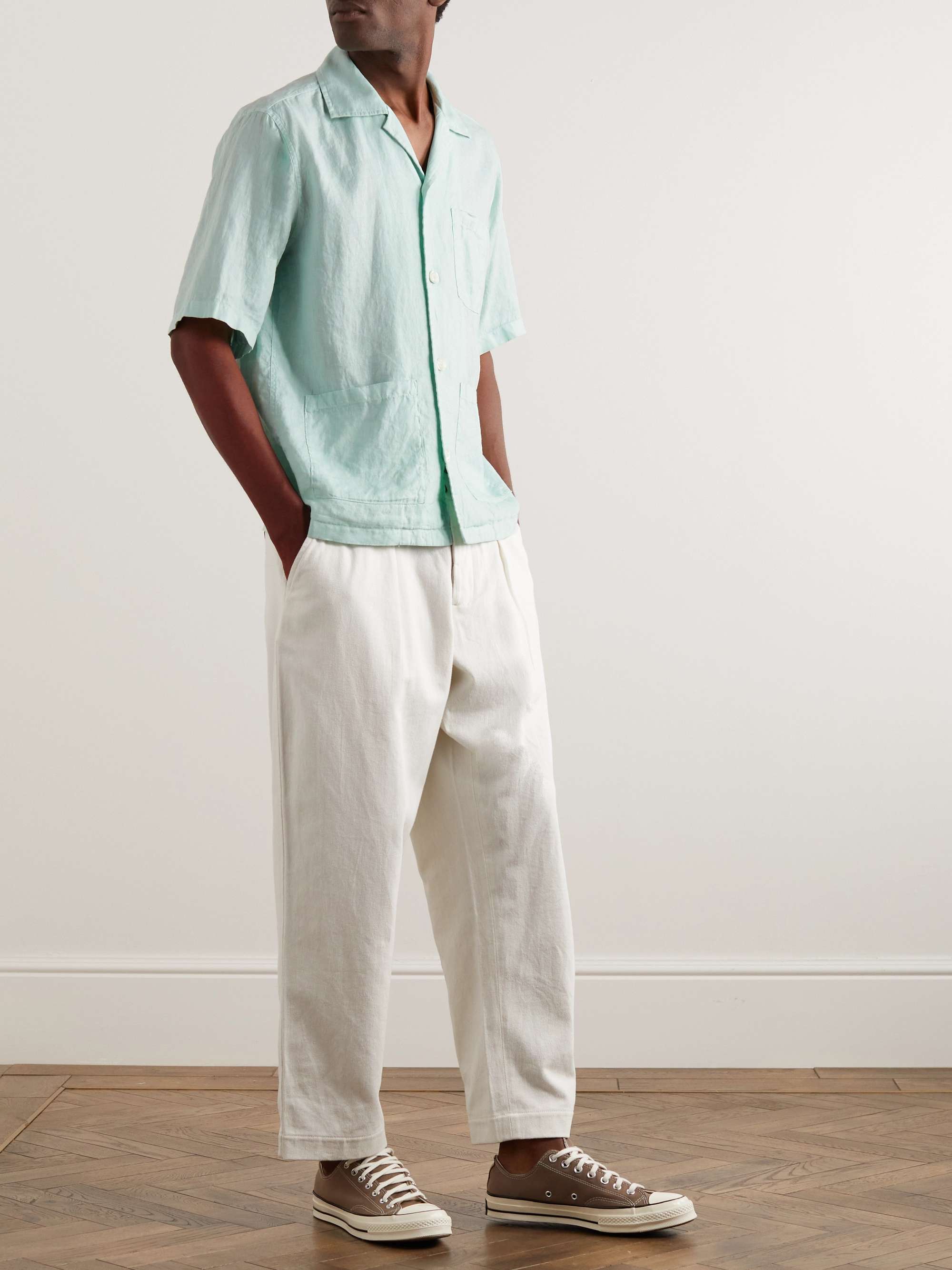 ASPESI CampCollar Linen Shirt for Men MR PORTER