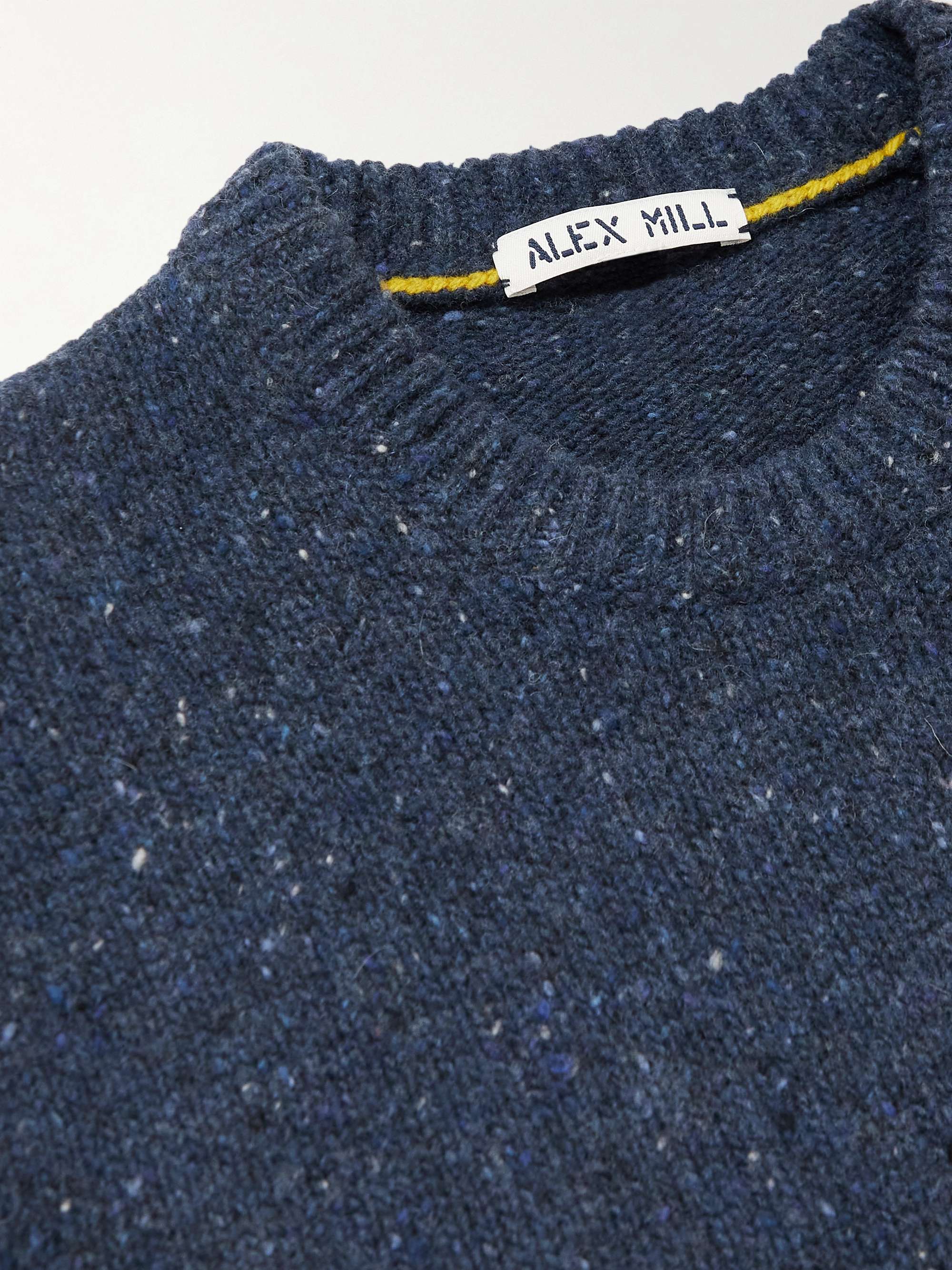 ALEX MILL Donegal Merino Wool-Blend Sweater