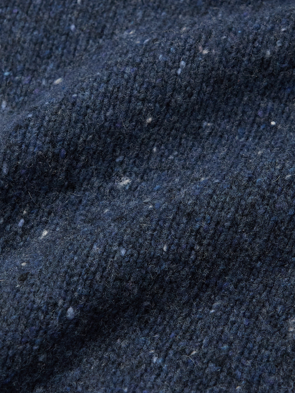 Shop Alex Mill Donegal Merino Wool-blend Sweater In Blue