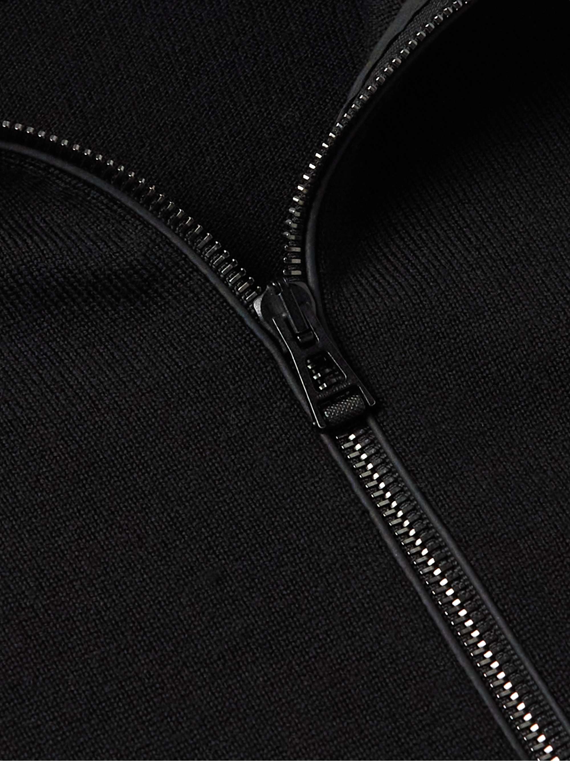 BELSTAFF Kelby Merino Wool Zip-Up Sweater