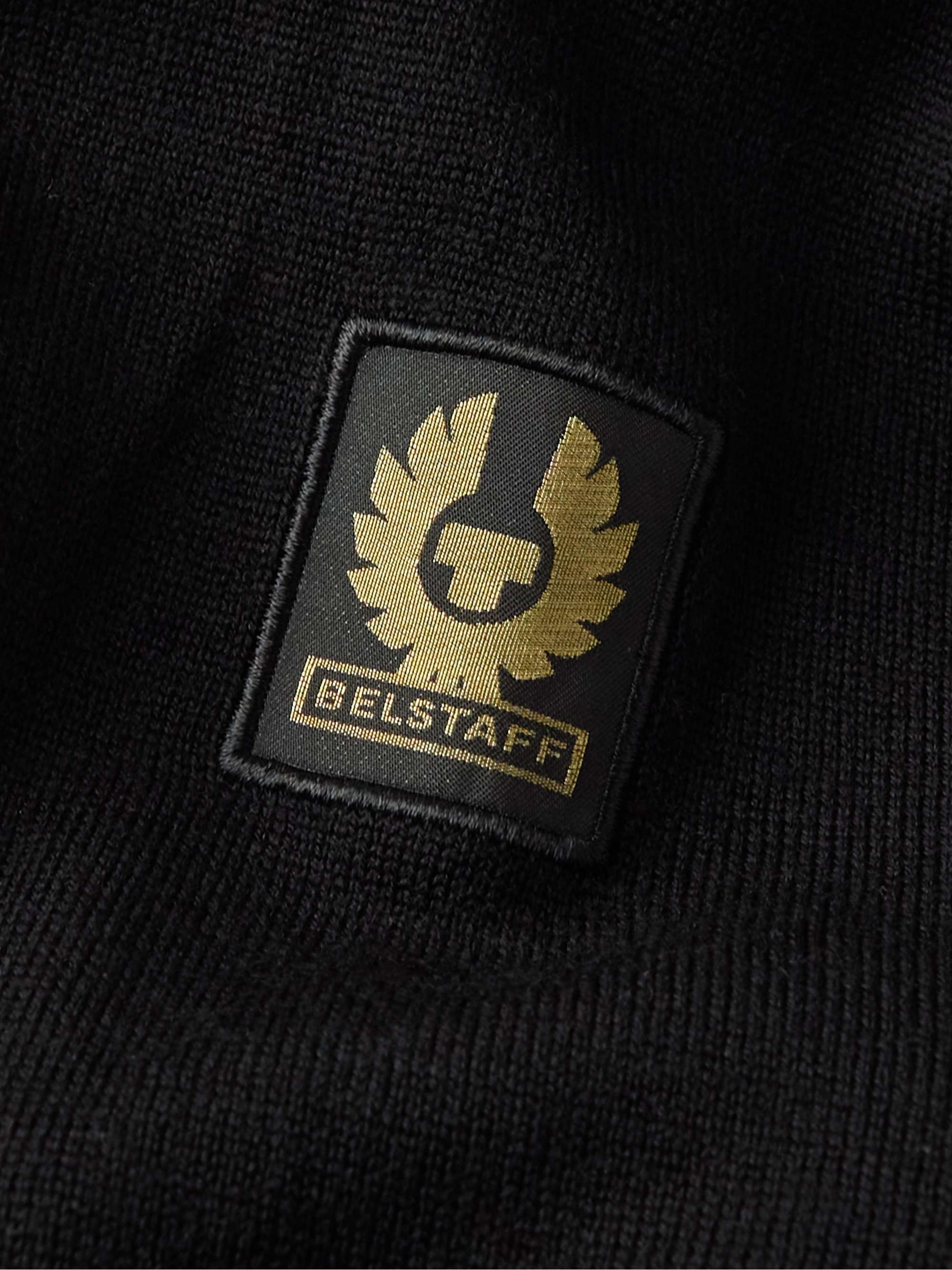 BELSTAFF Kelby Merino Wool Zip-Up Sweater