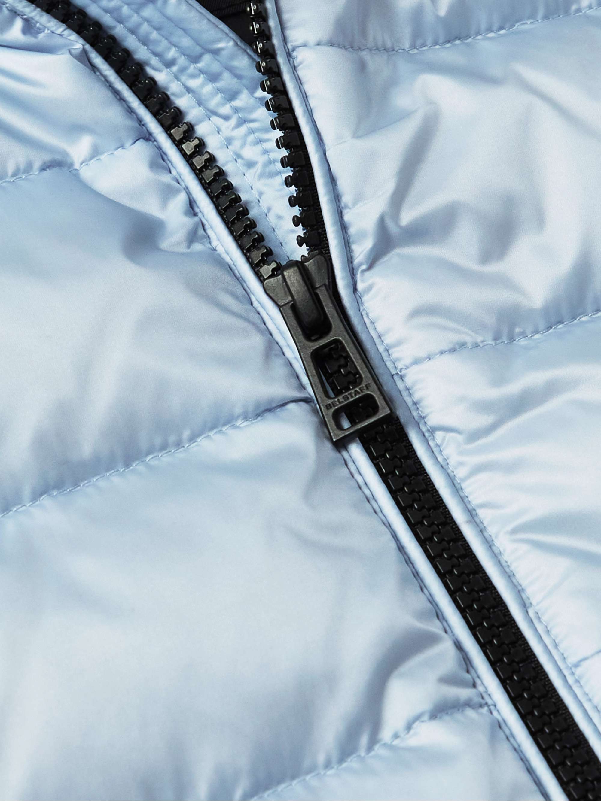 BELSTAFF Circuit Logo-Appliquéd Quilted Shell Down Gilet