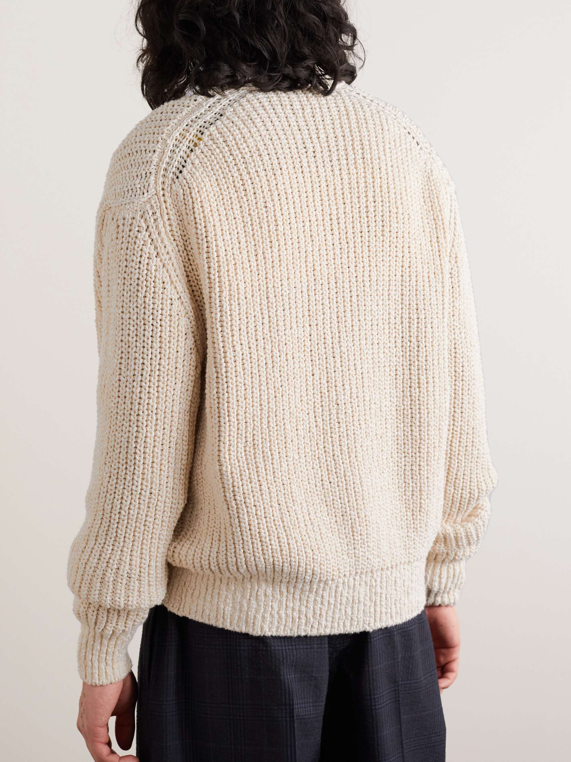 LEMAIRE Ribbed Cotton Cardigan