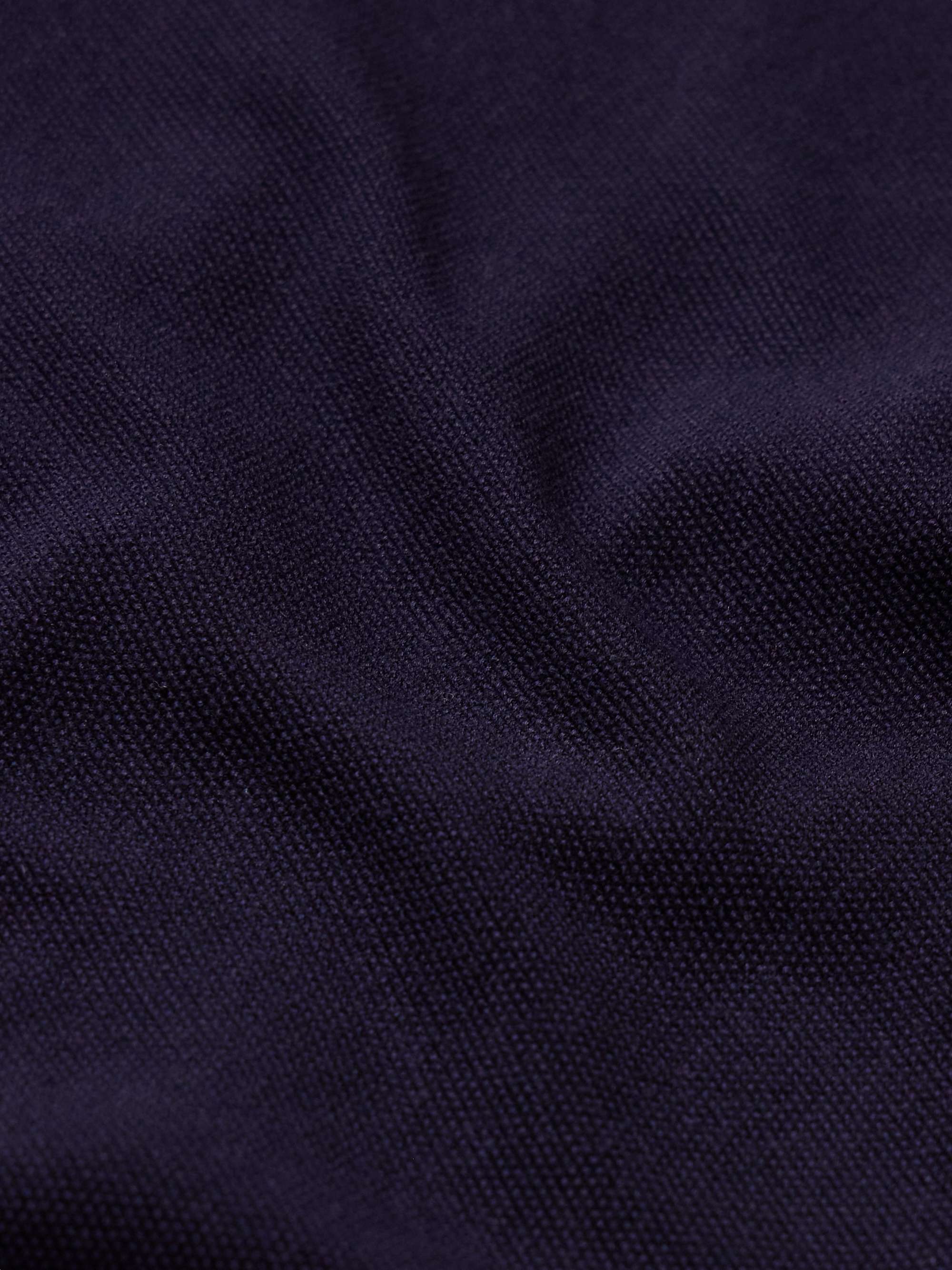 LORO PIANA Cotton and Silk-Blend Piqué Polo Shirt
