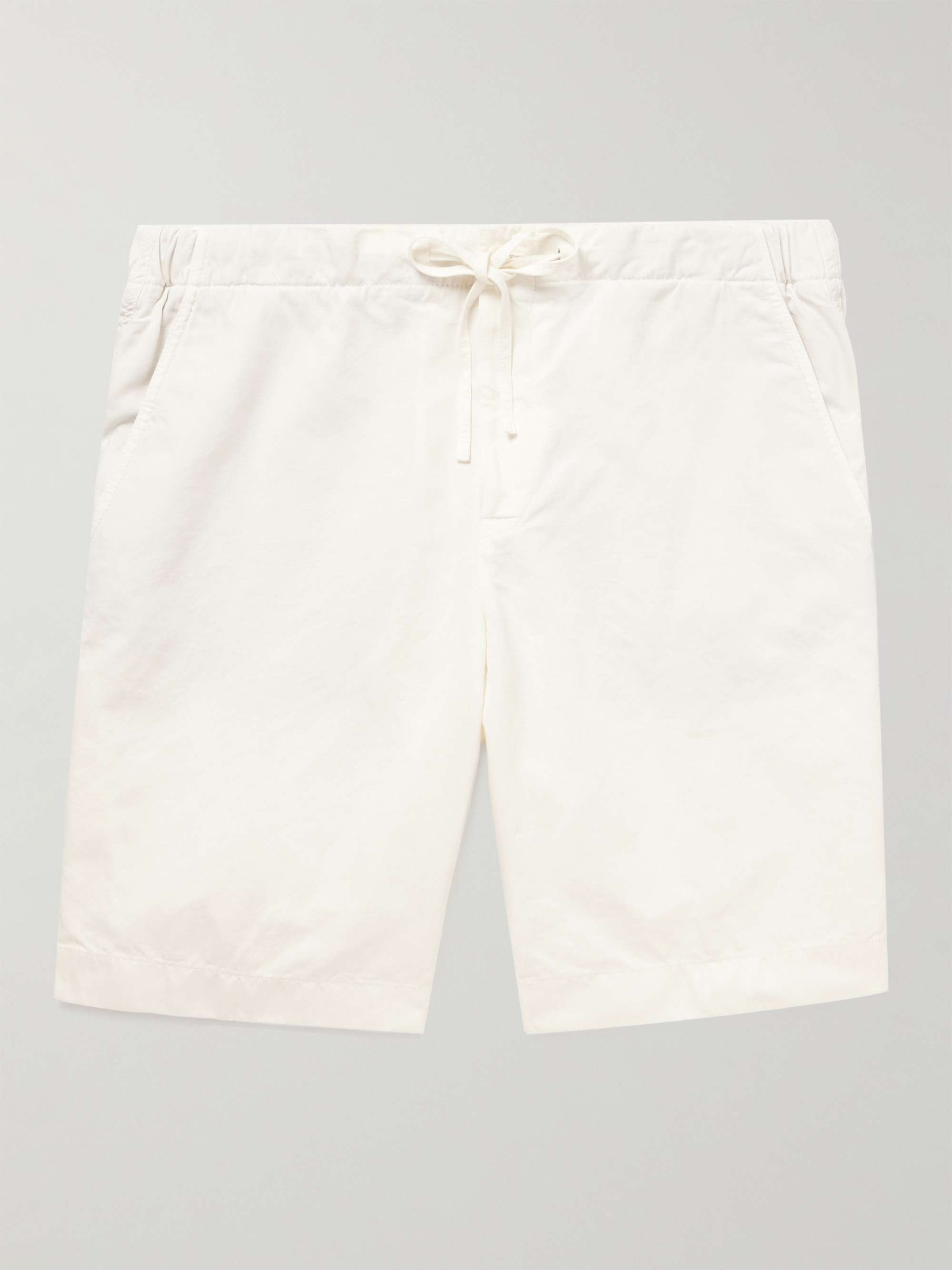 LORO PIANA Straight-Leg Cotton-Blend Bermuda Shorts for Men | MR PORTER