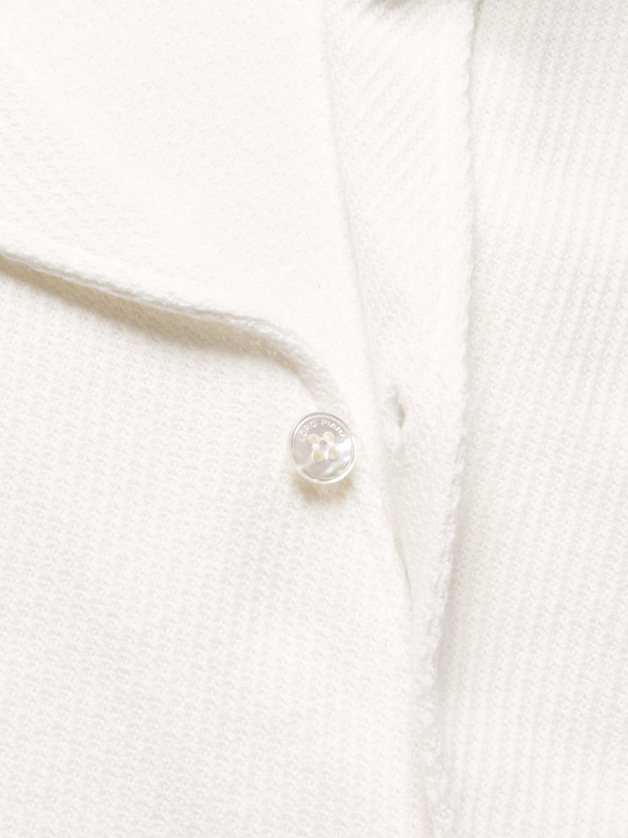 LORO PIANA Camp-Collar Cotton and Silk-Blend Shirt