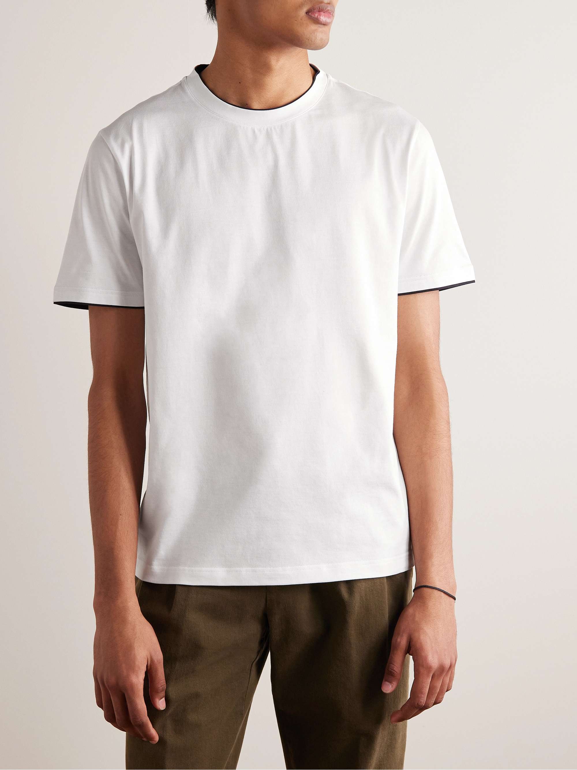 LORO PIANA Cotton-Jersey T-Shirt for Men | MR PORTER