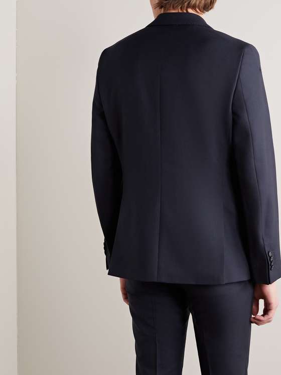 OFFICINE GÉNÉRALE Virgin Wool Grain de Poudre Suit Jacket for Men | MR ...