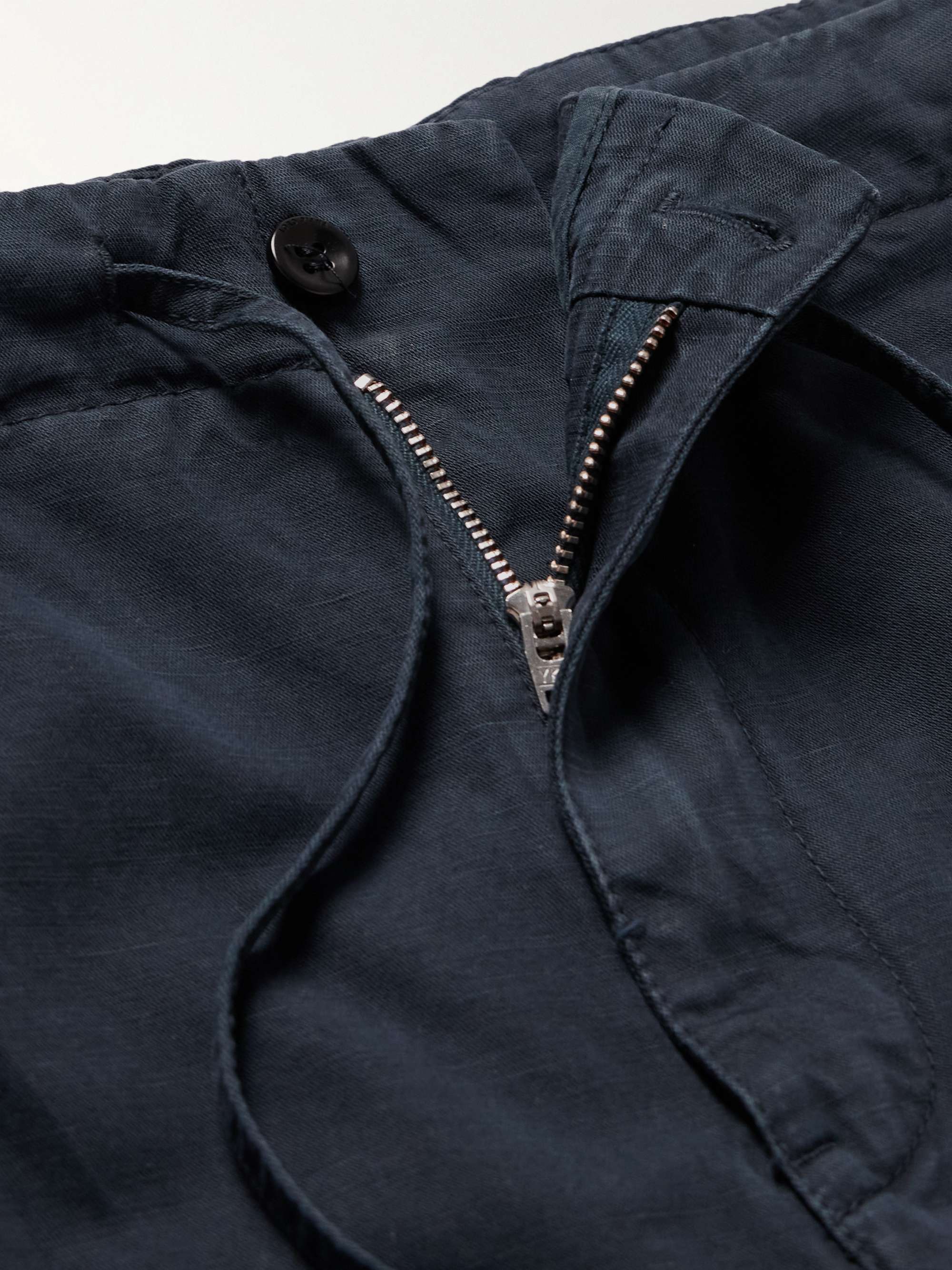 LORO PIANA Straight-Leg Cotton-Blend Bermuda Shorts