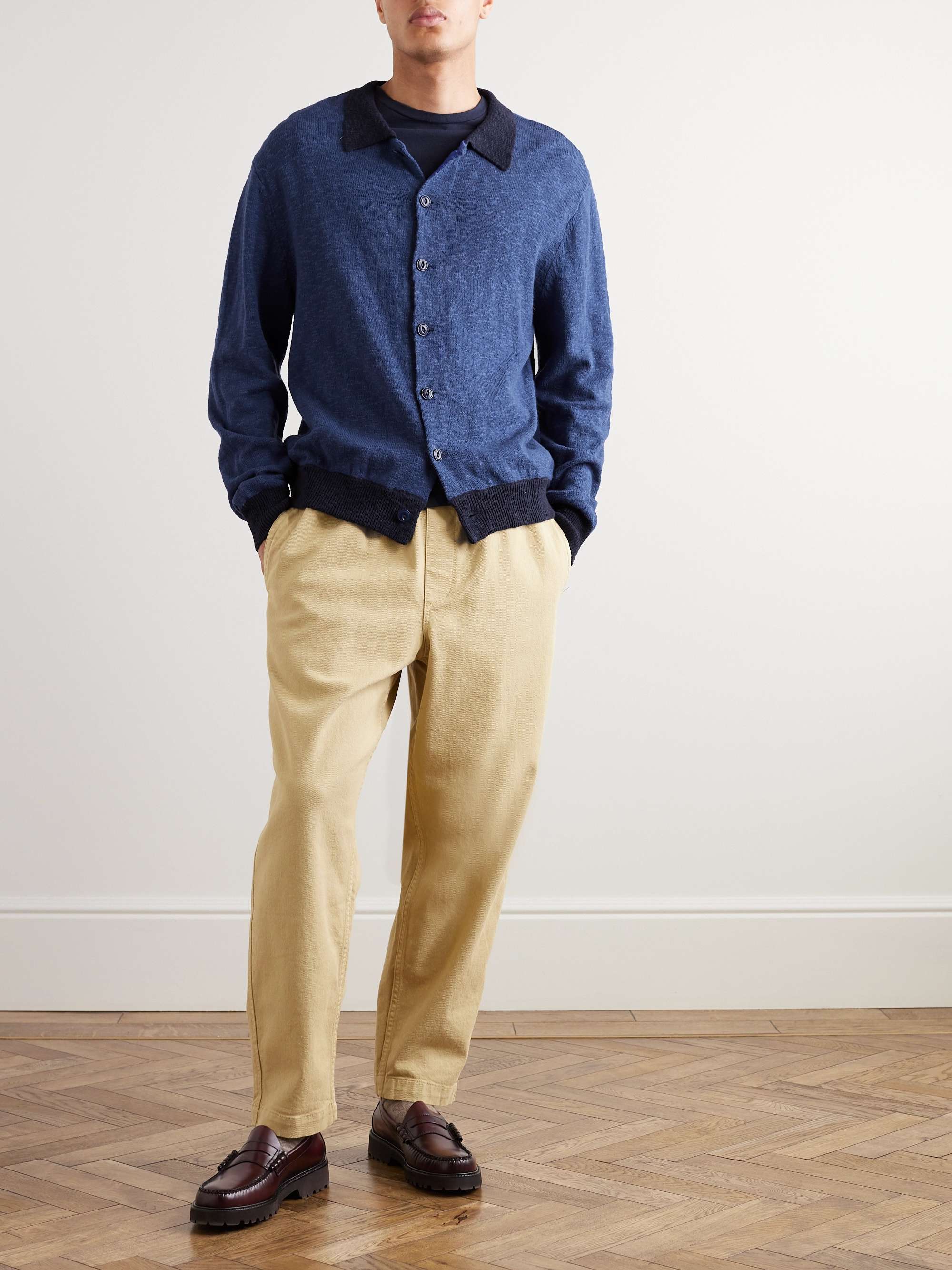 YMC Rat Pack Cotton Cardigan