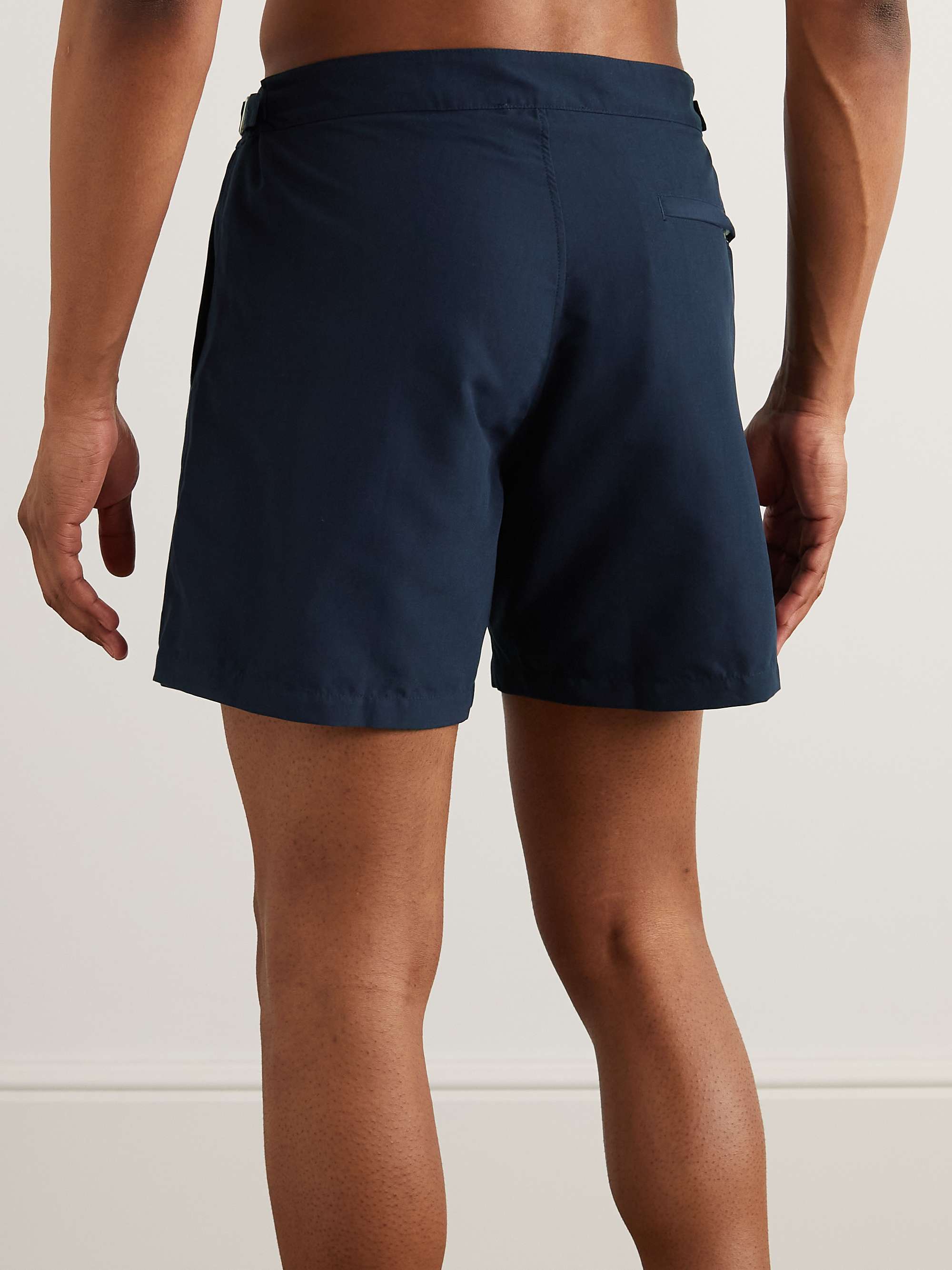LORO PIANA Straight-Leg Mid-Length Swim Shorts
