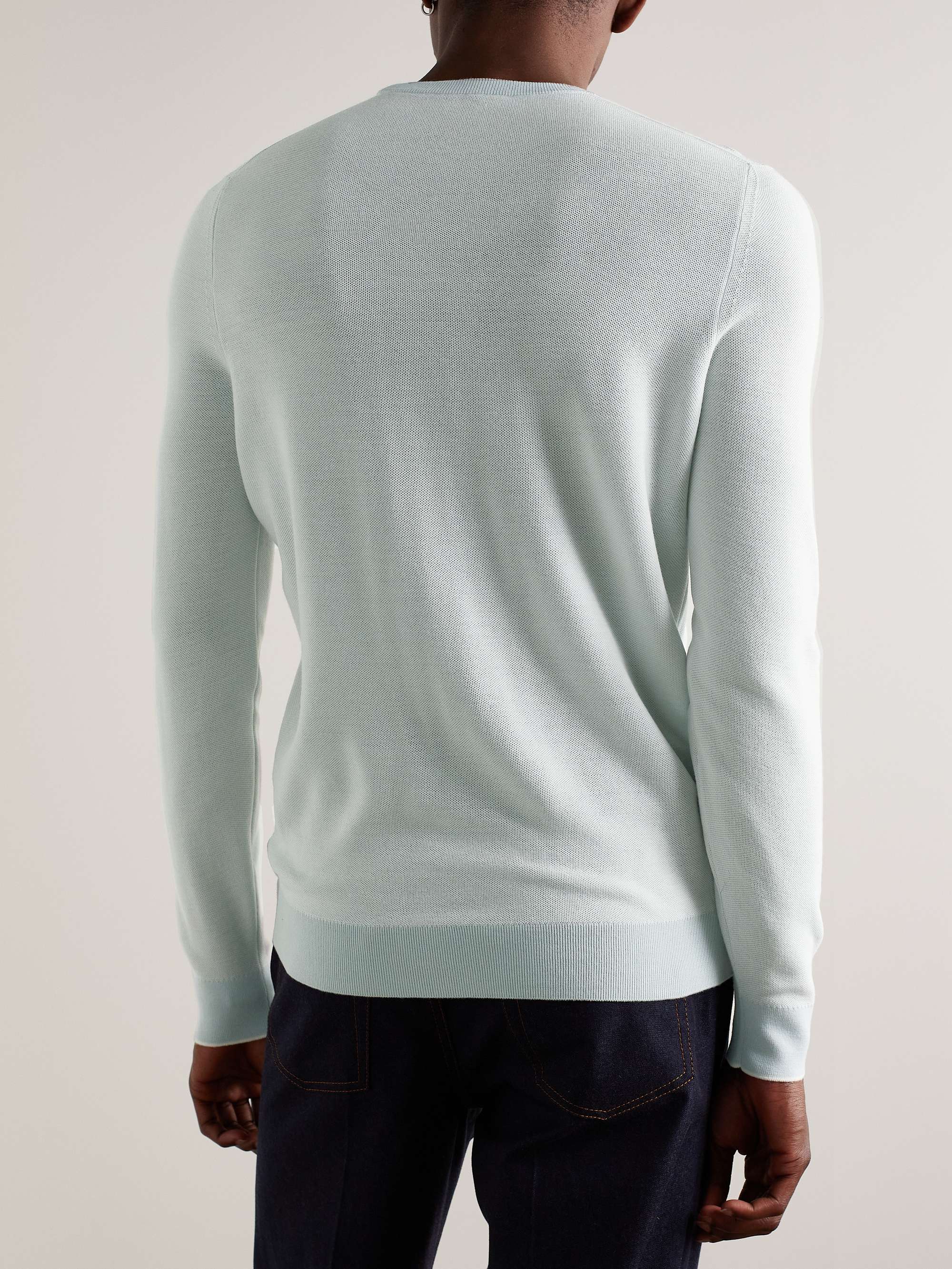 LORO PIANA Wool and Cashmere-Blend Sweater