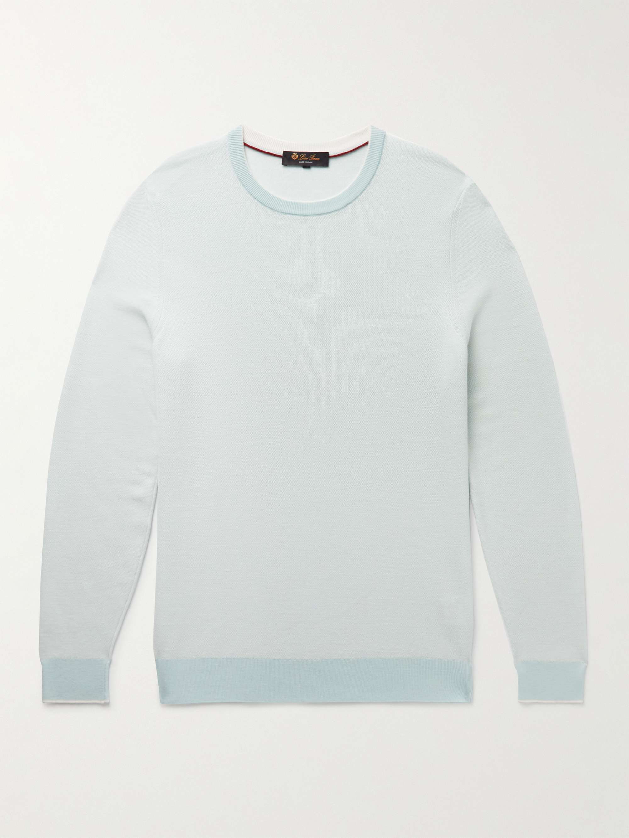 LORO PIANA Wool and Cashmere-Blend Sweater for Men | MR PORTER