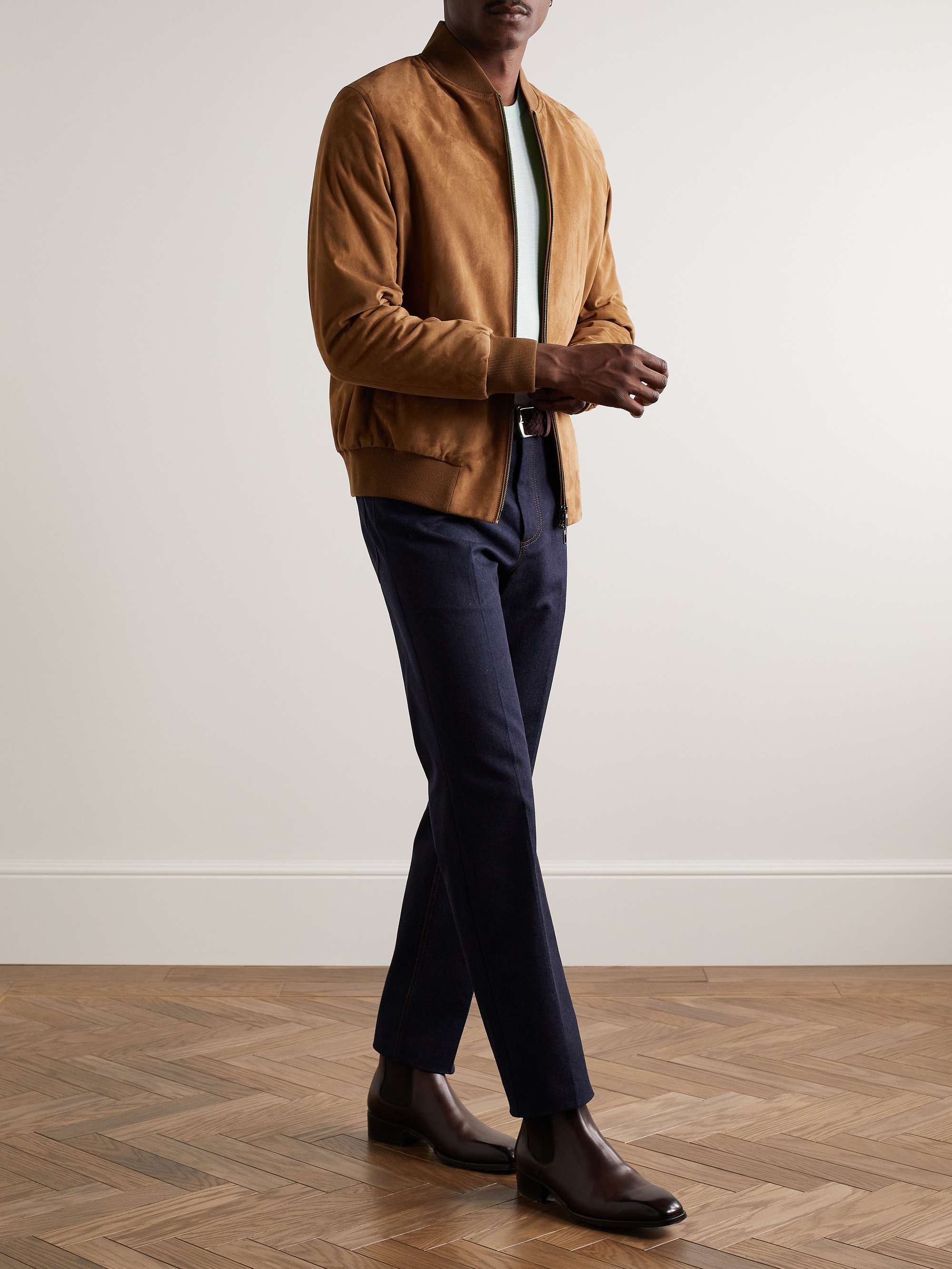 LORO PIANA Wool and Cashmere-Blend Sweater