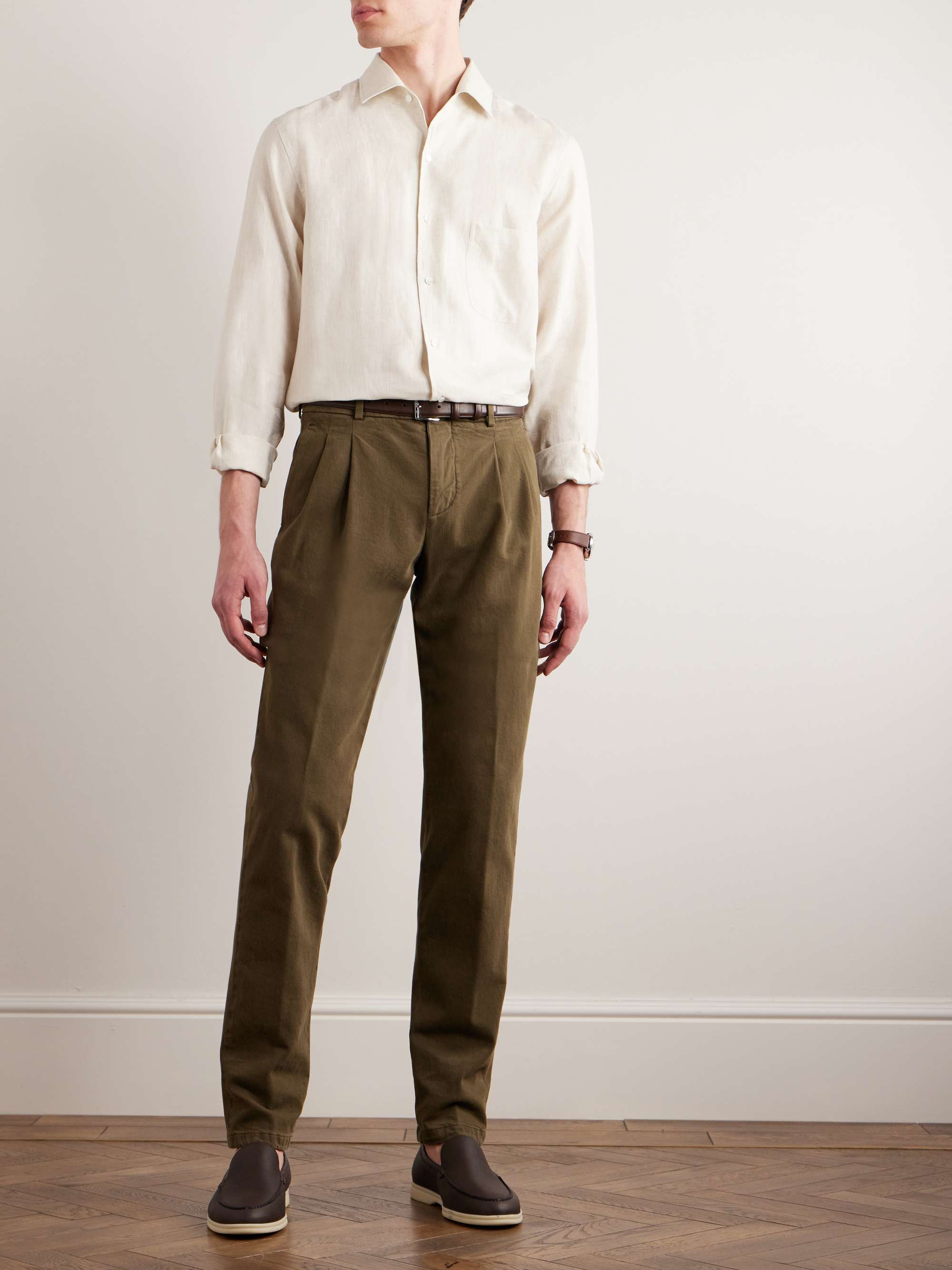 LORO PIANA Arizona Linen Shirt