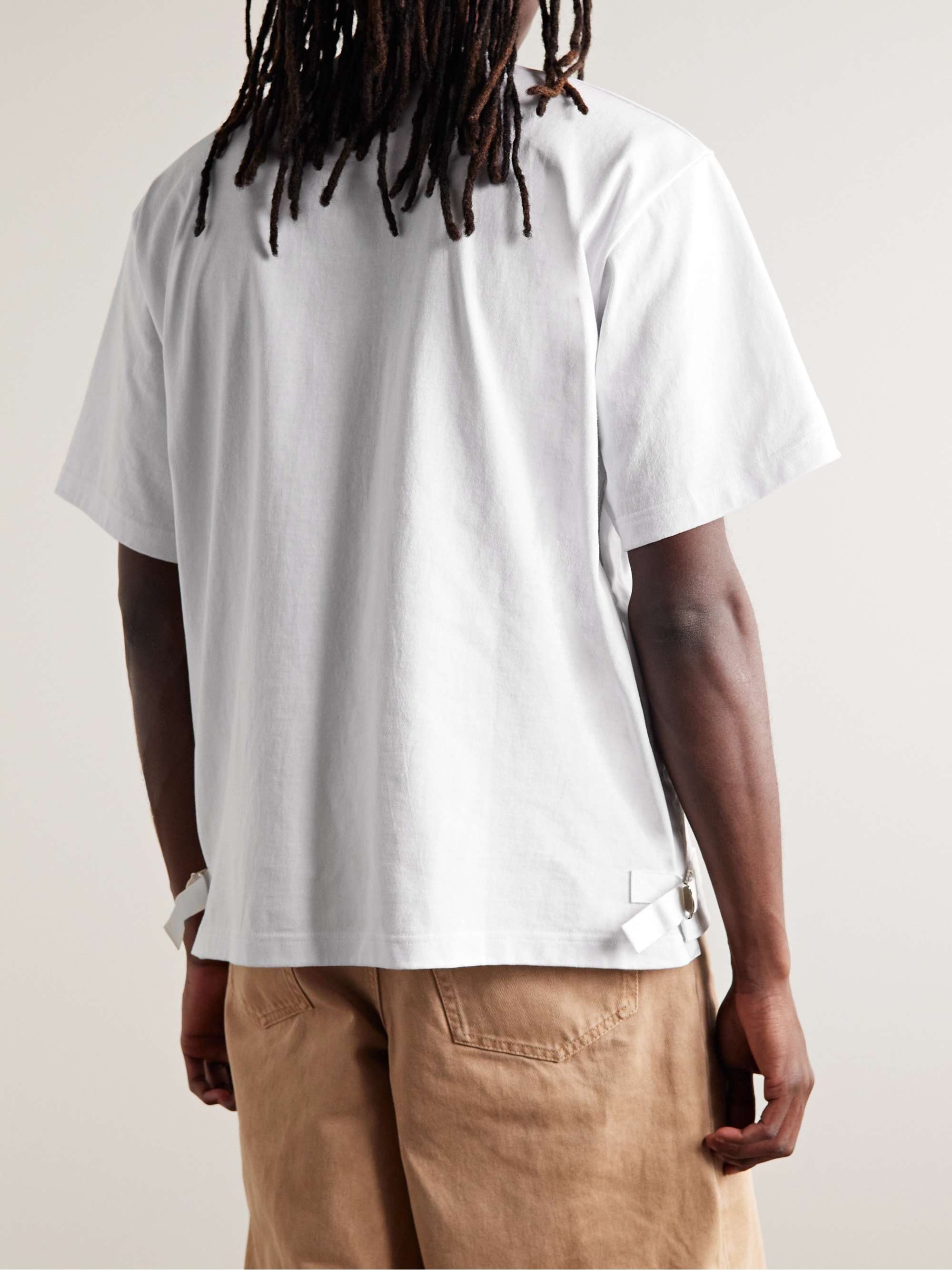SACAI Cotton-Jersey T-Shirt