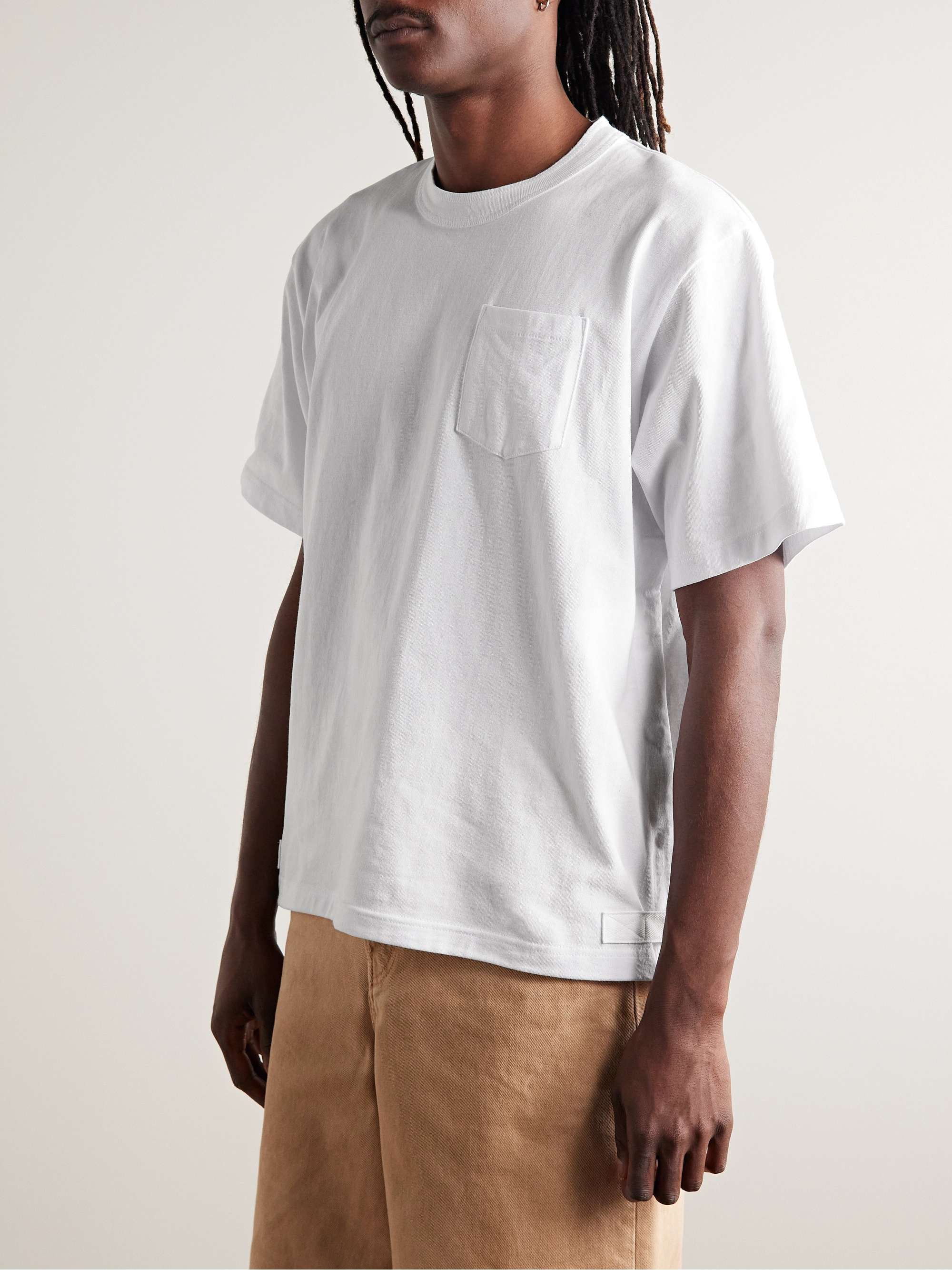 SACAI Cotton-Jersey T-Shirt