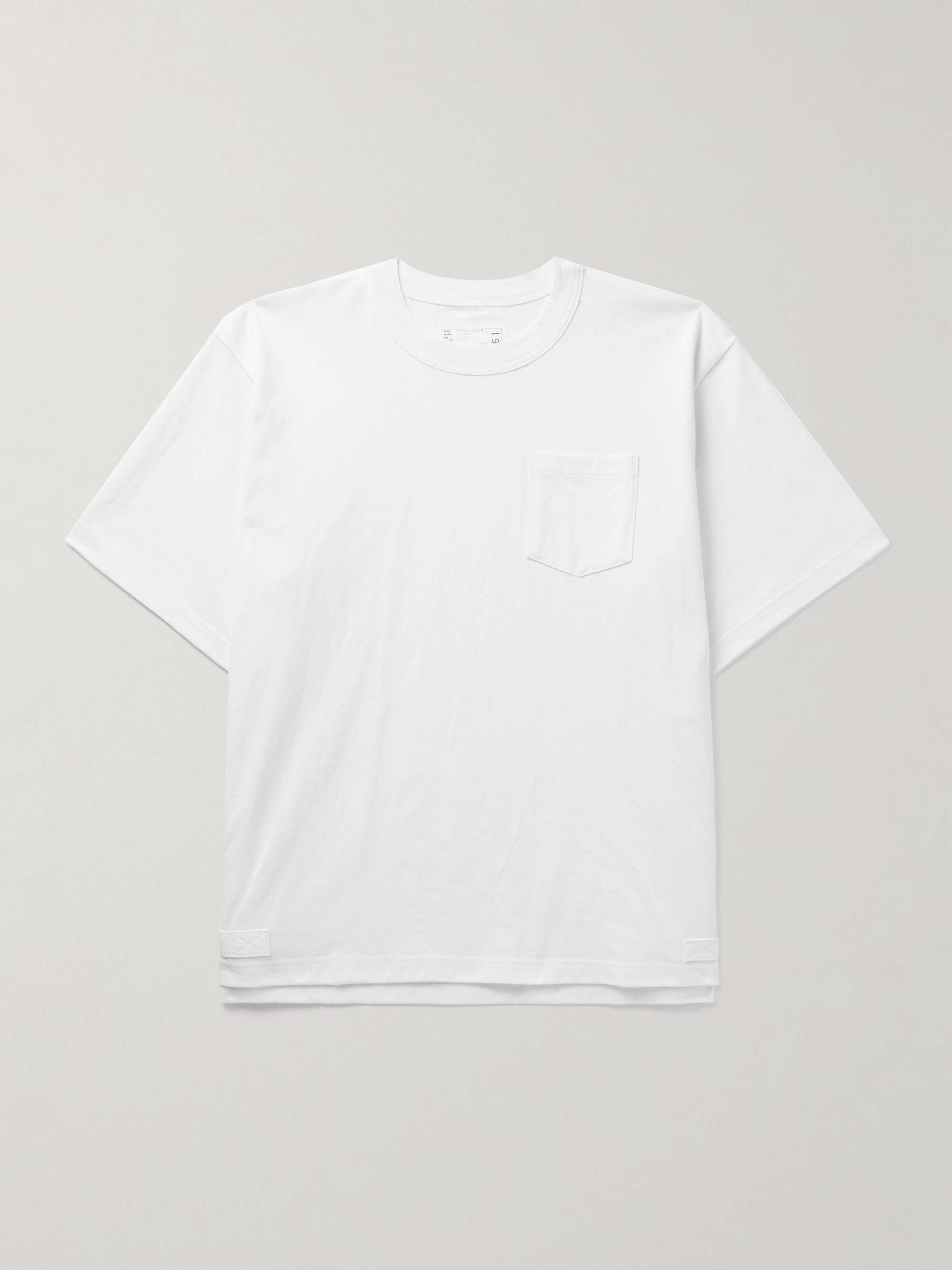SACAI Cotton-Jersey T-Shirt