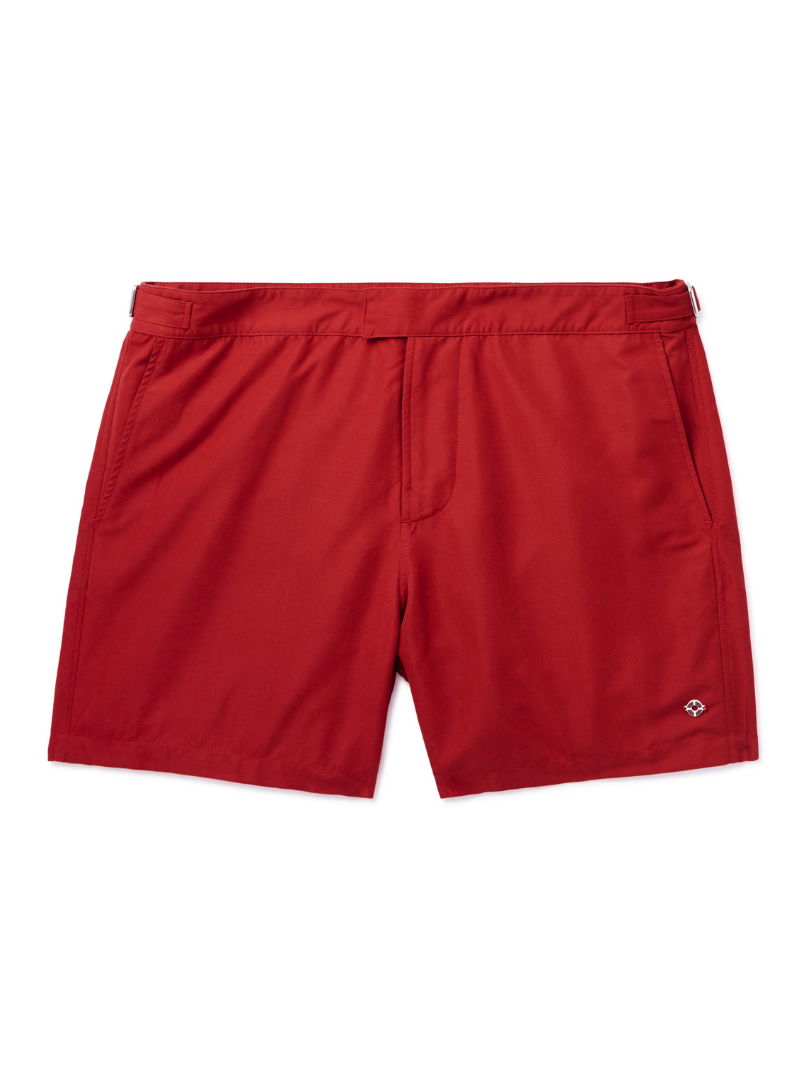 Loro Piana - Schooner Straight-Leg Mid-Length Swim Shorts - Men - Red - M