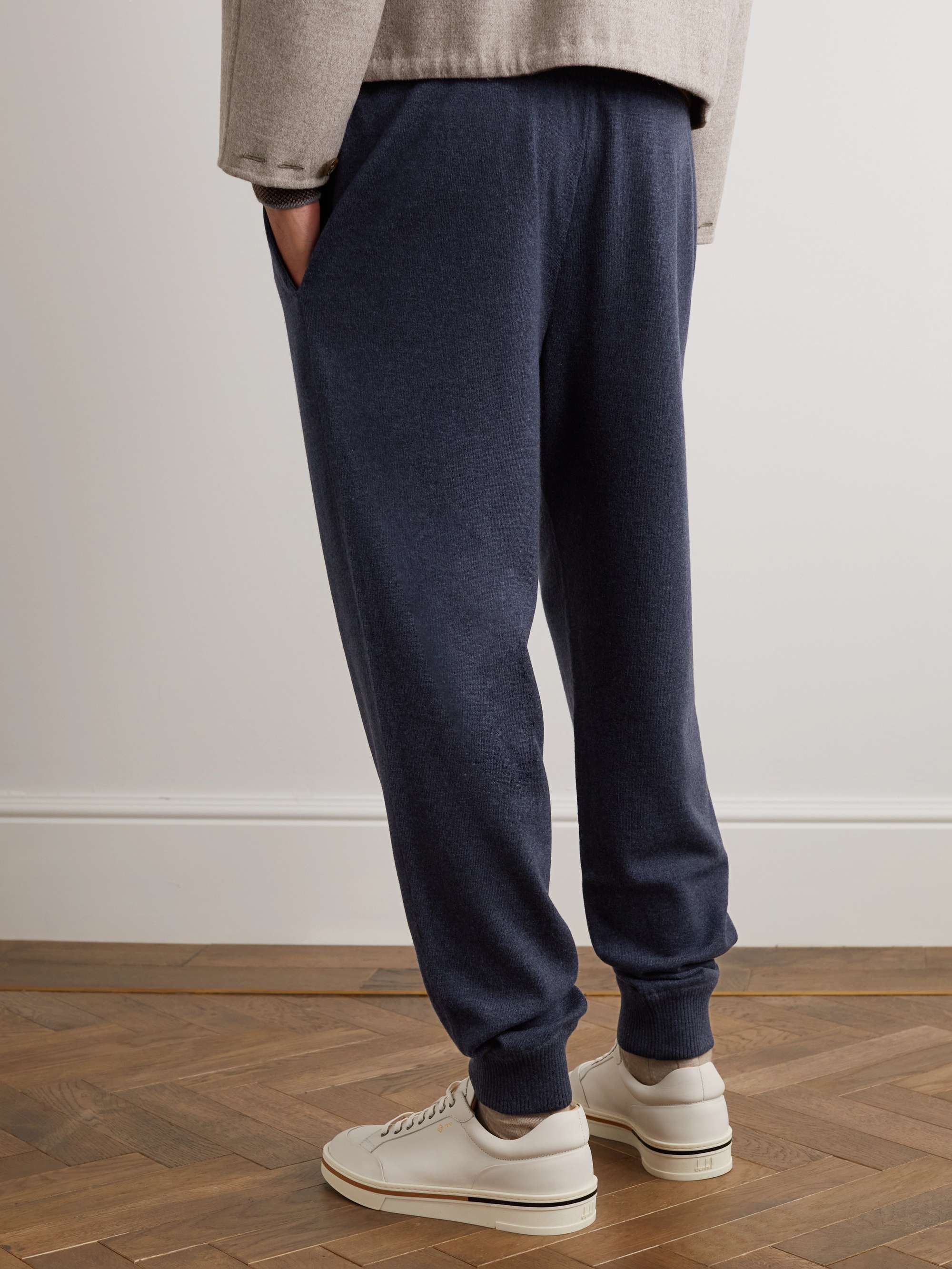 LORO PIANA Harrison Tapered Cashmere Sweatpants