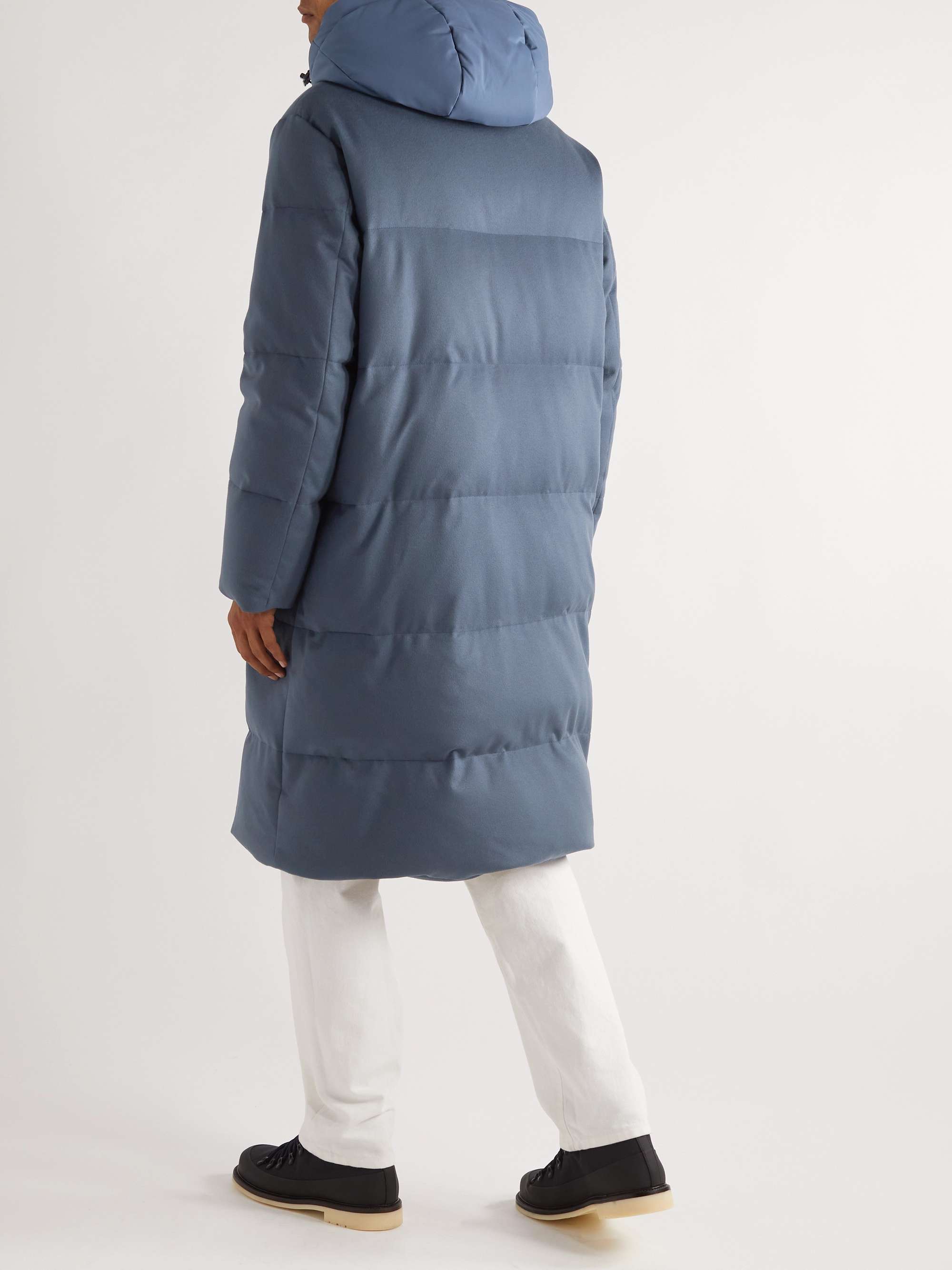 LORO PIANA Quilted Cashmere Down Parka