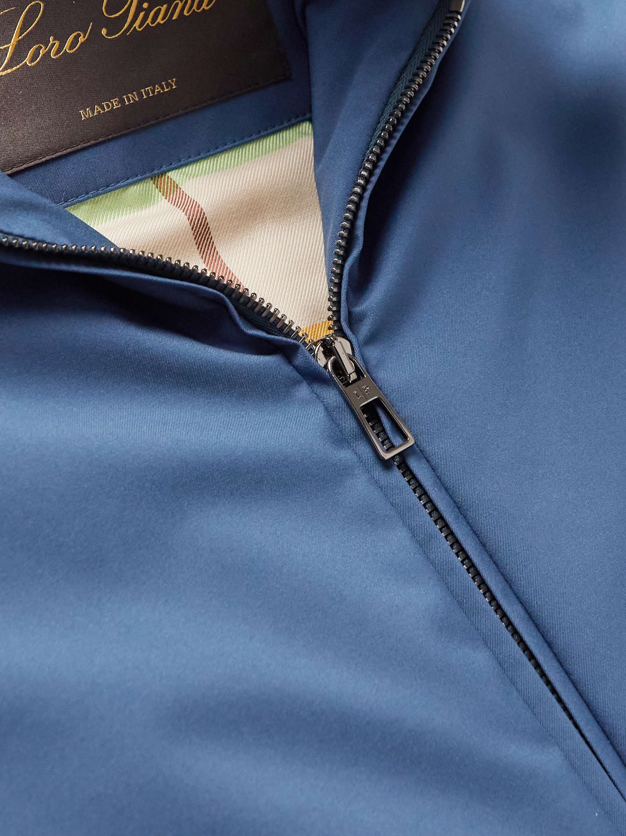 LORO PIANA Wallace Storm System® Cashmere-Trimmed Padded Nylon Hooded Gilet