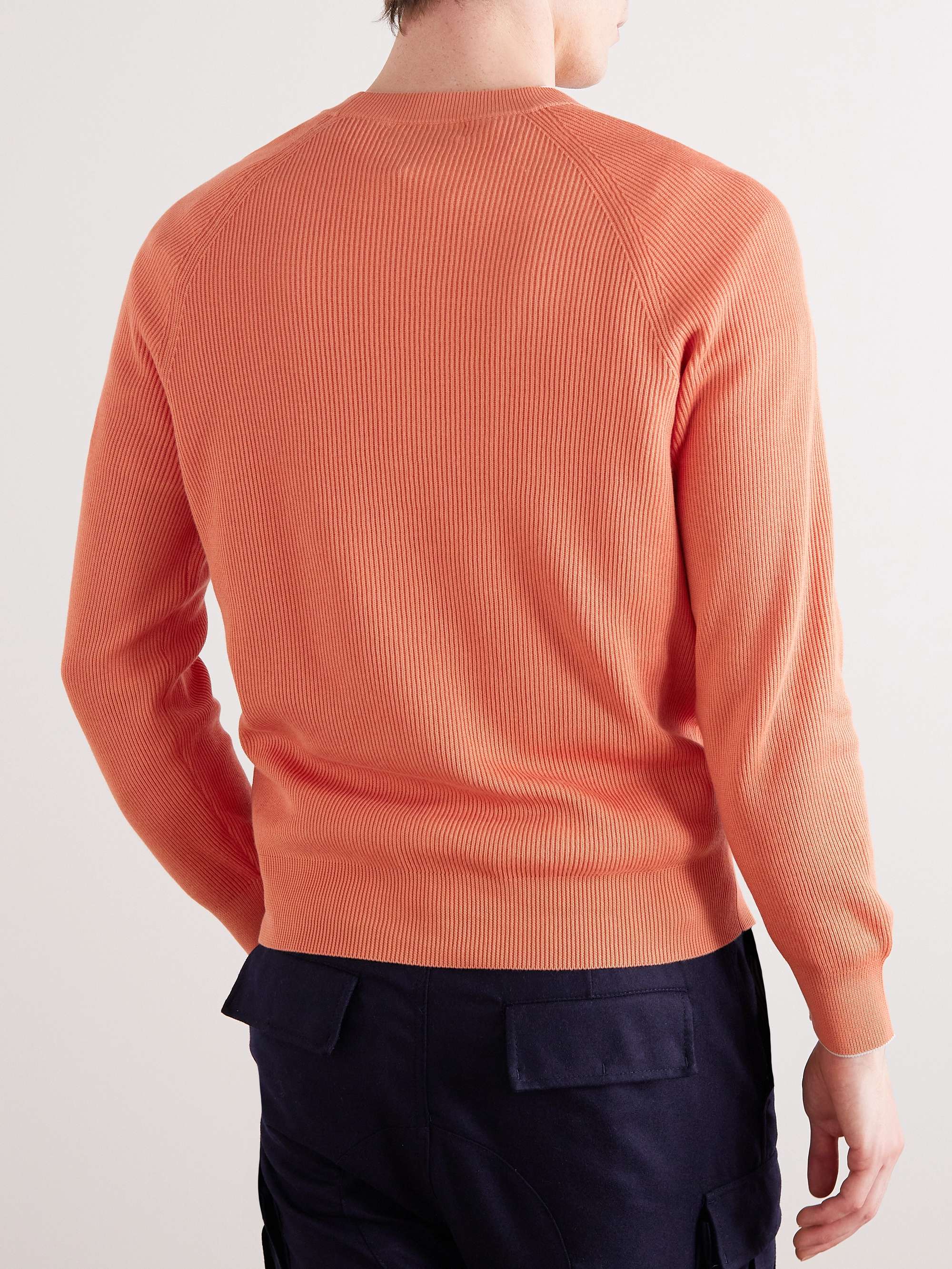 BRUNELLO CUCINELLI Ribbed Cotton Sweater