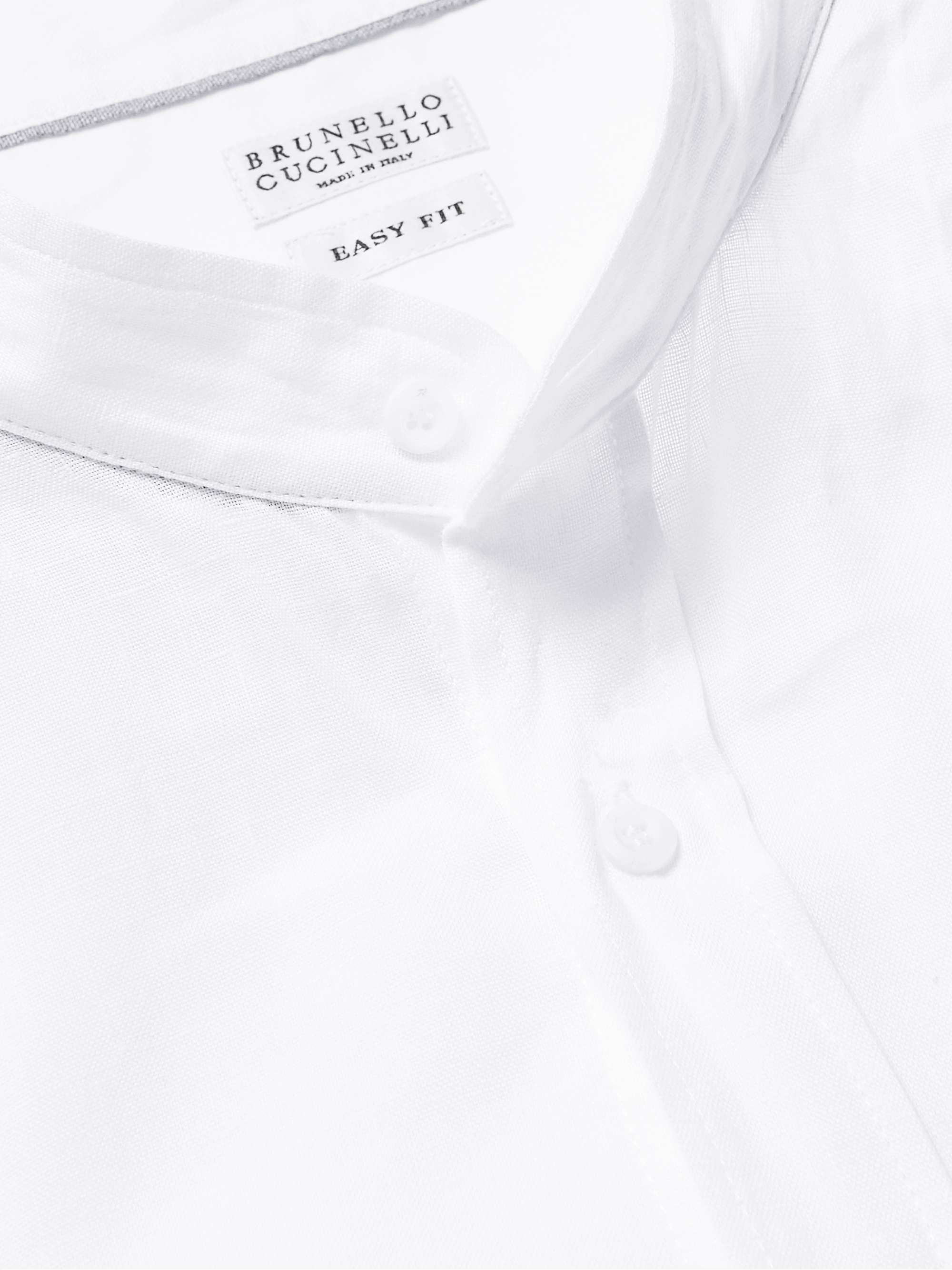 BRUNELLO CUCINELLI Linen Shirt for Men | MR PORTER