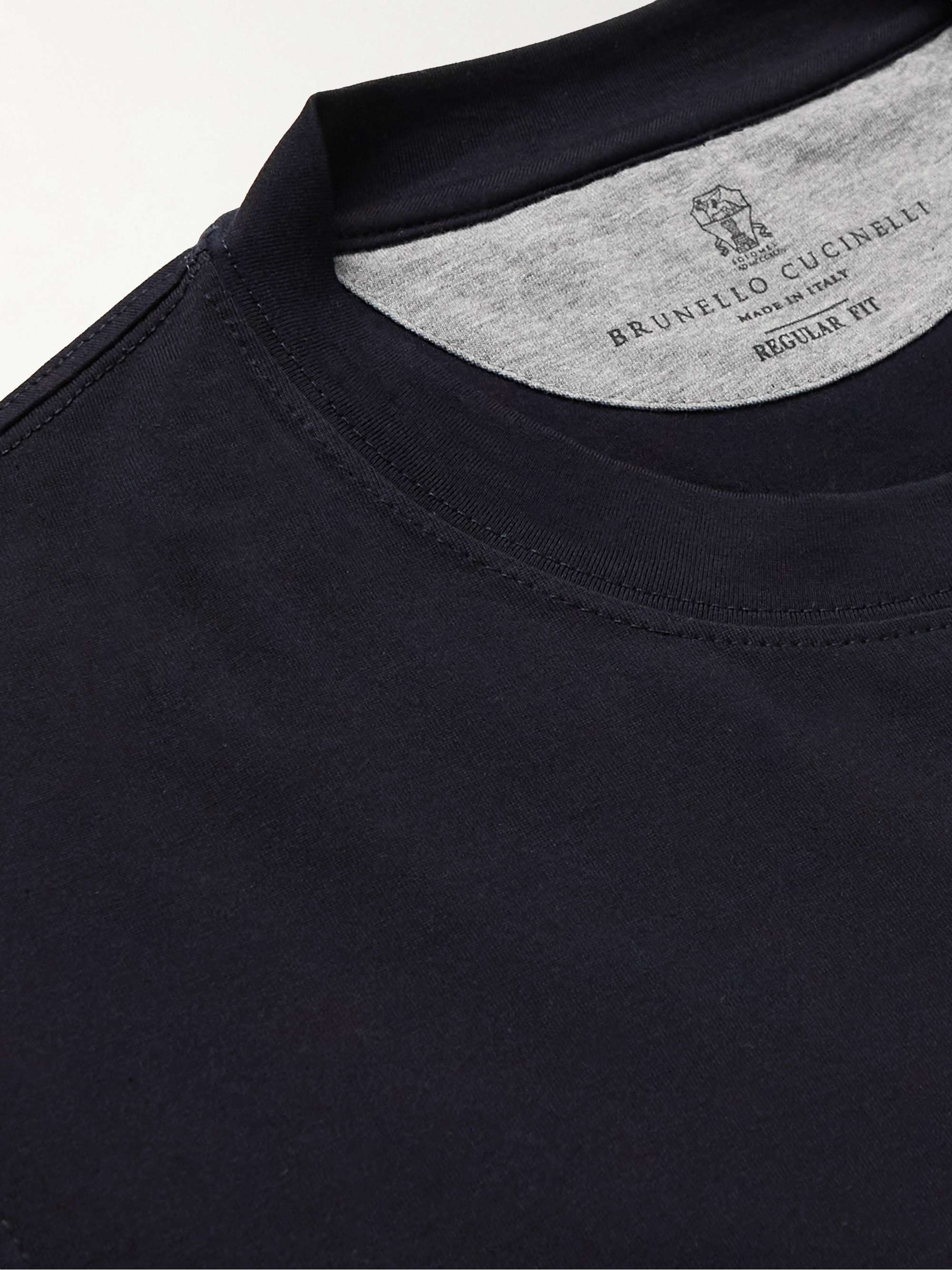 BRUNELLO CUCINELLI Cotton-Jersey T-Shirt
