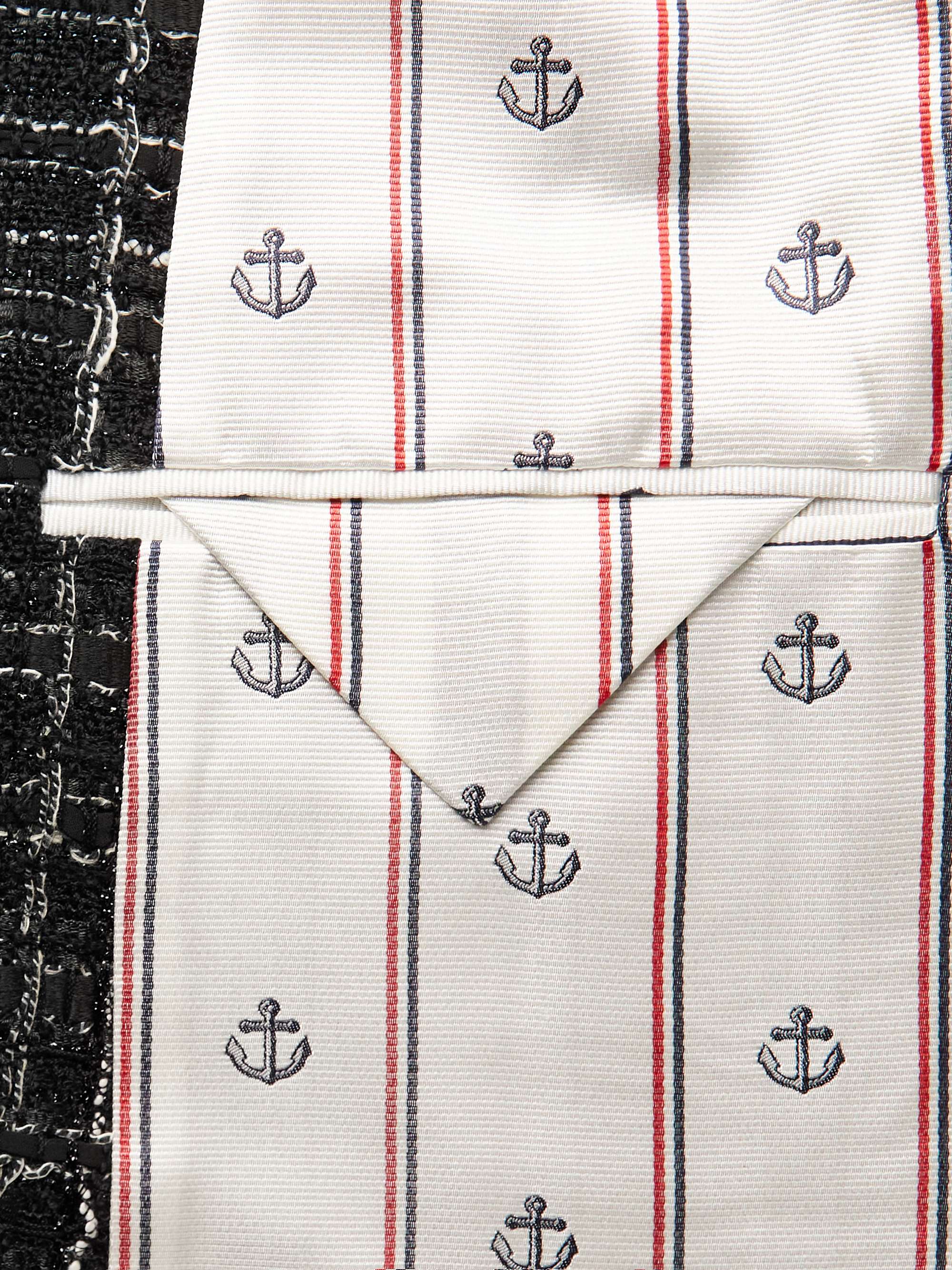 THOM BROWNE Checked Tweed Blazer