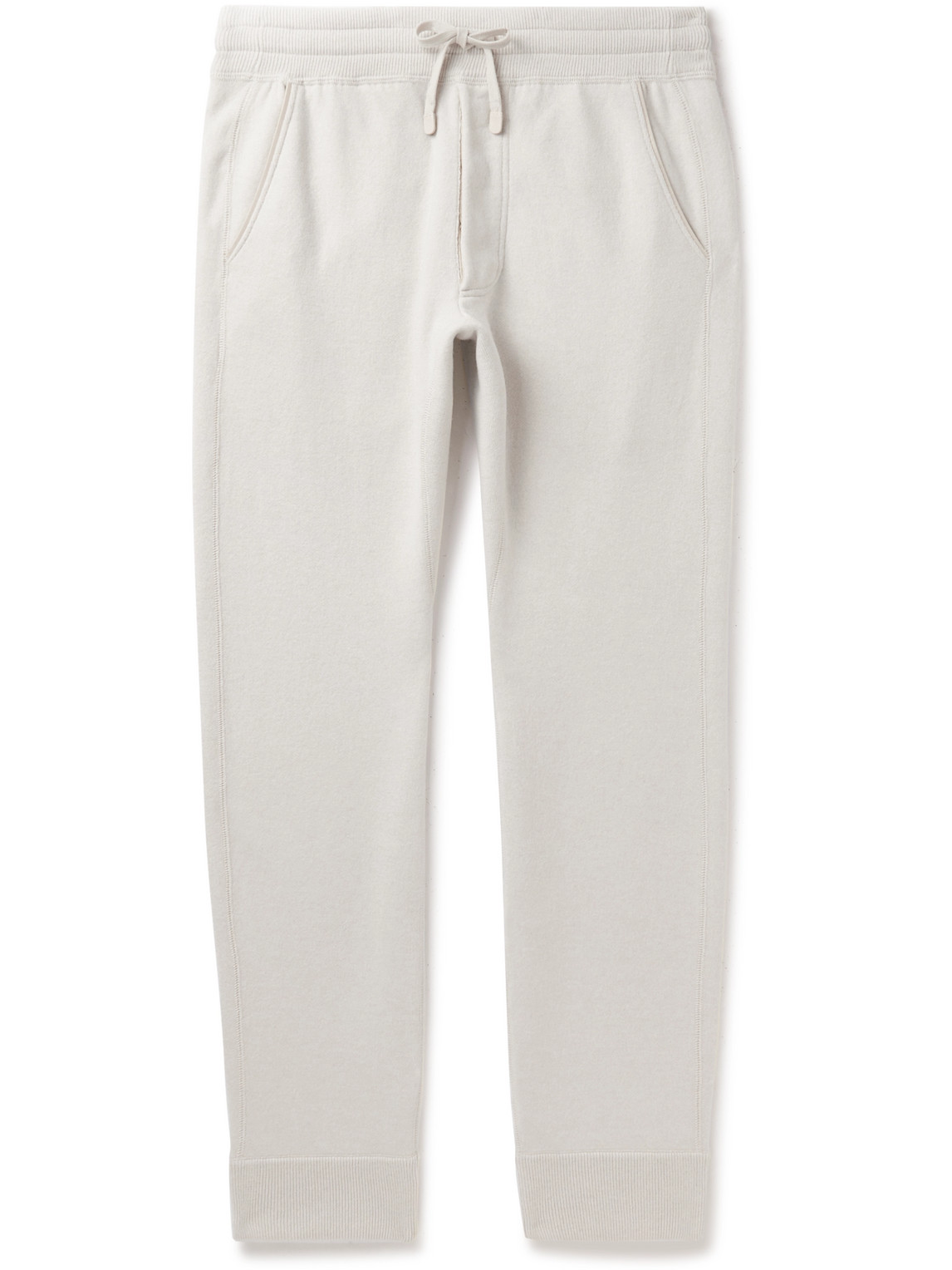 Tom Ford Tapered Cashmere Sweatpants In Neutrals