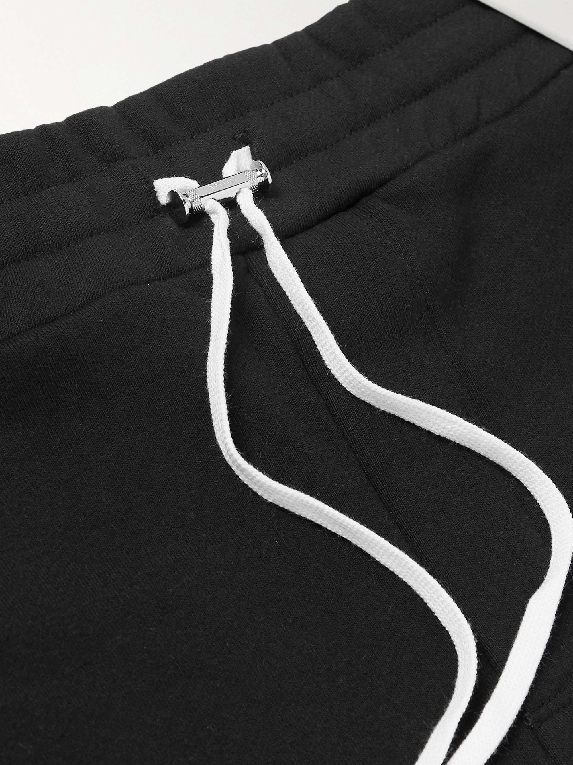AMIRI Straight-Leg Logo-Print Cotton-Jersey Shorts