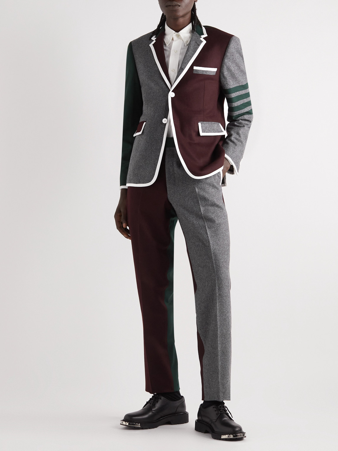 Tapered Wool Trousers — 2