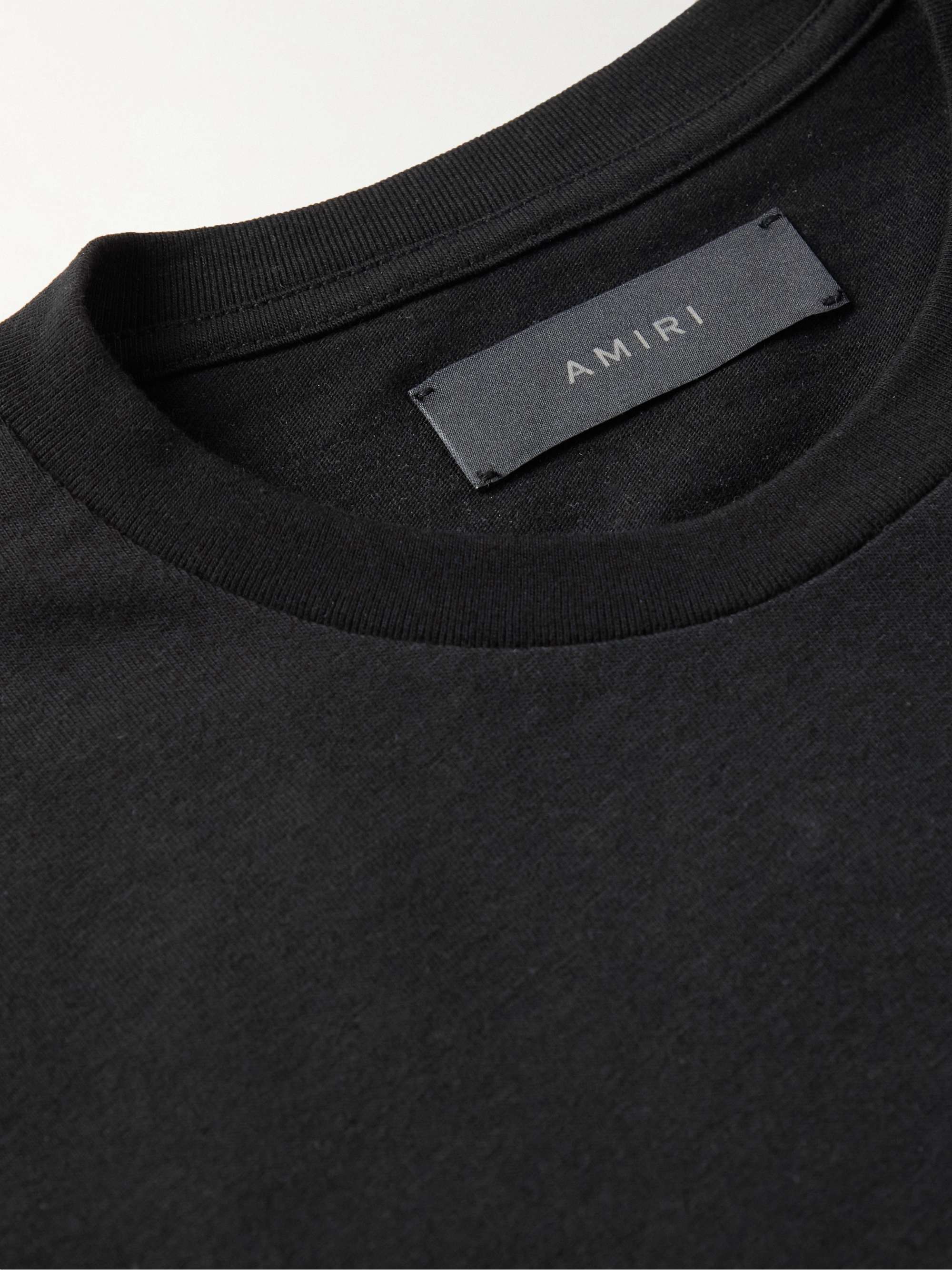 AMIRI Logo-Print Cotton-Jersey T-Shirt