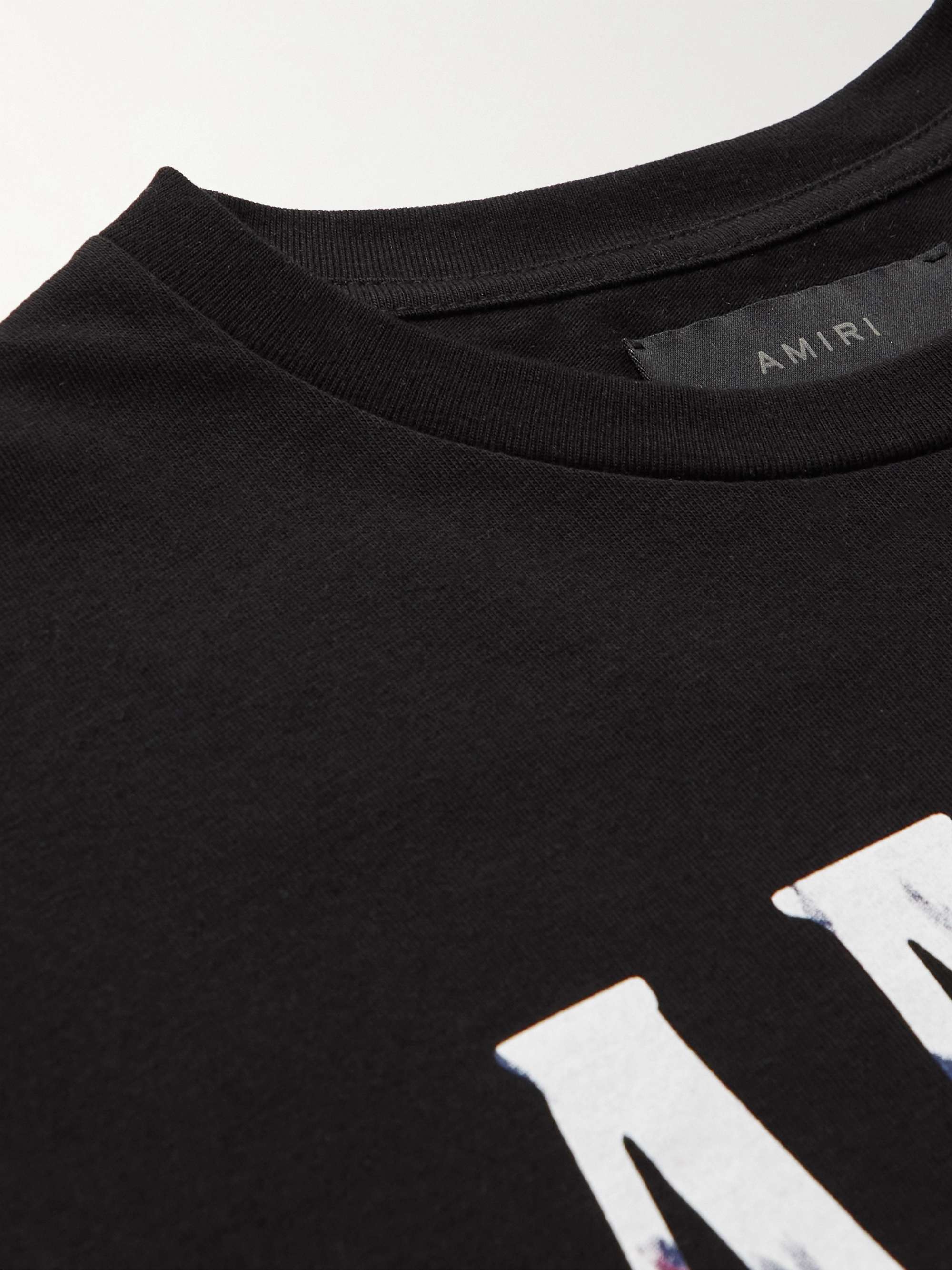 AMIRI Crystal Ball Printed Cotton-Jersey T-Shirt