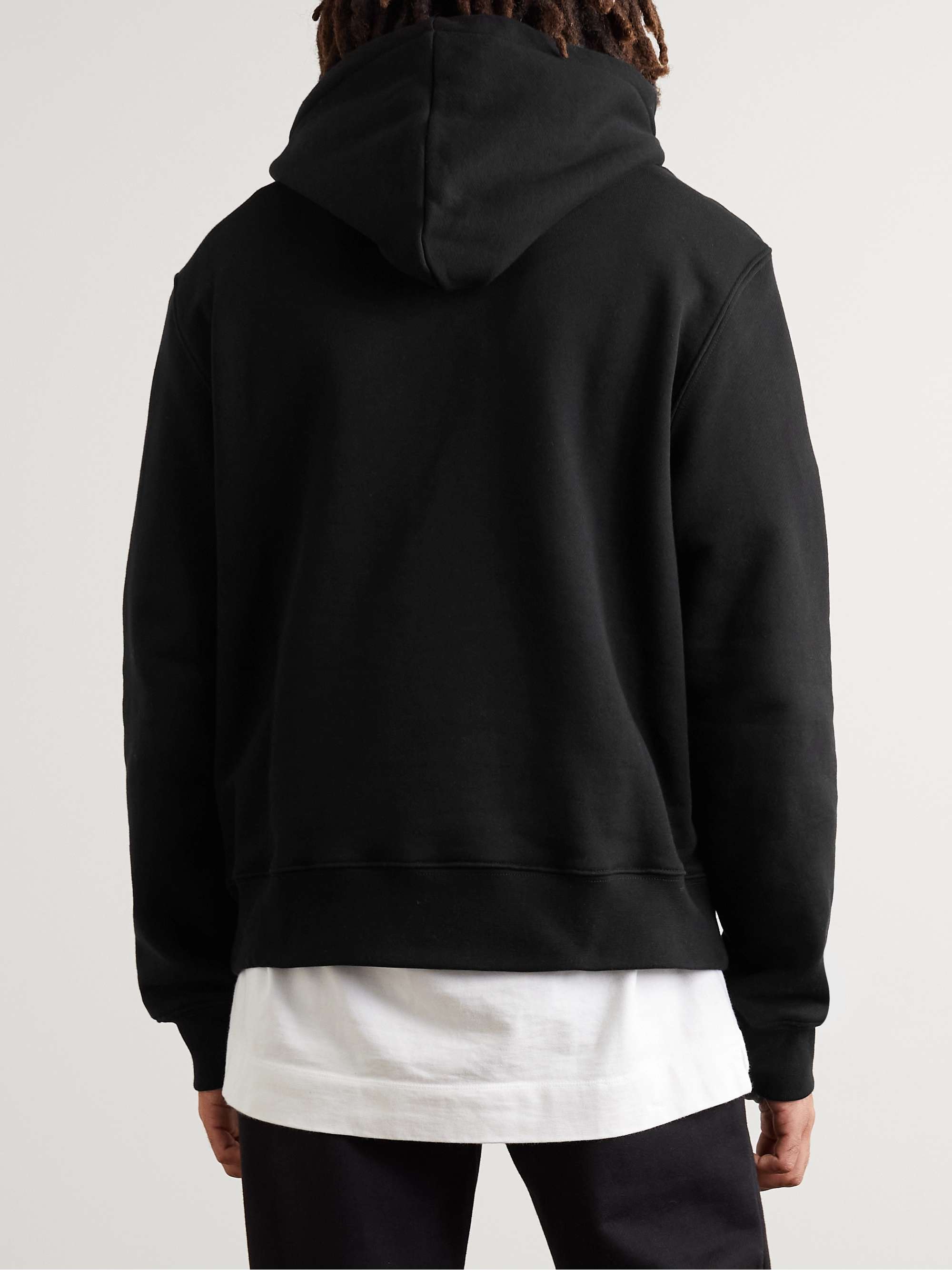 AMIRI Zoltar Logo-Print Cotton-Jersey Hoodie
