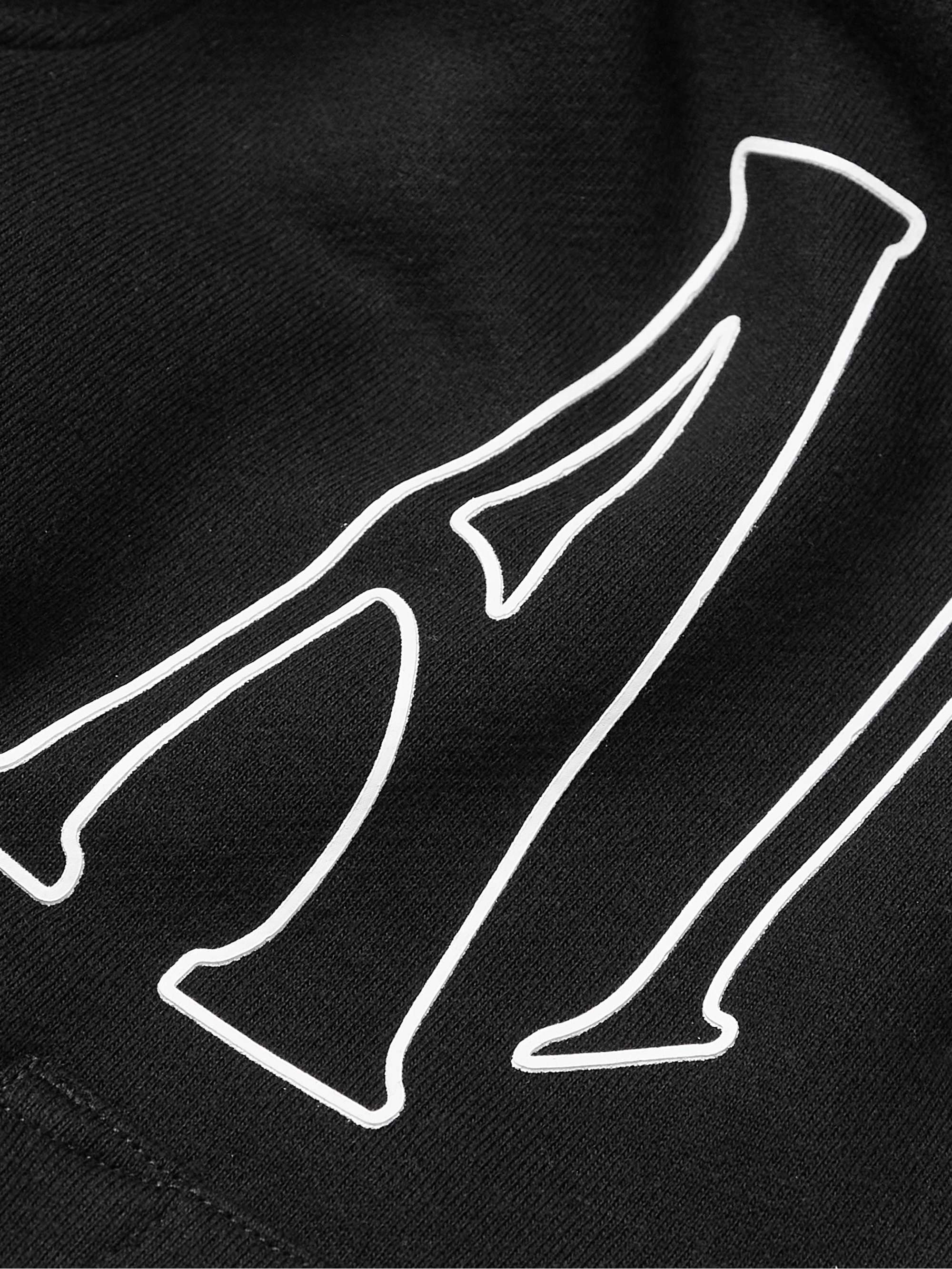 AMIRI Zoltar Logo-Print Cotton-Jersey Hoodie