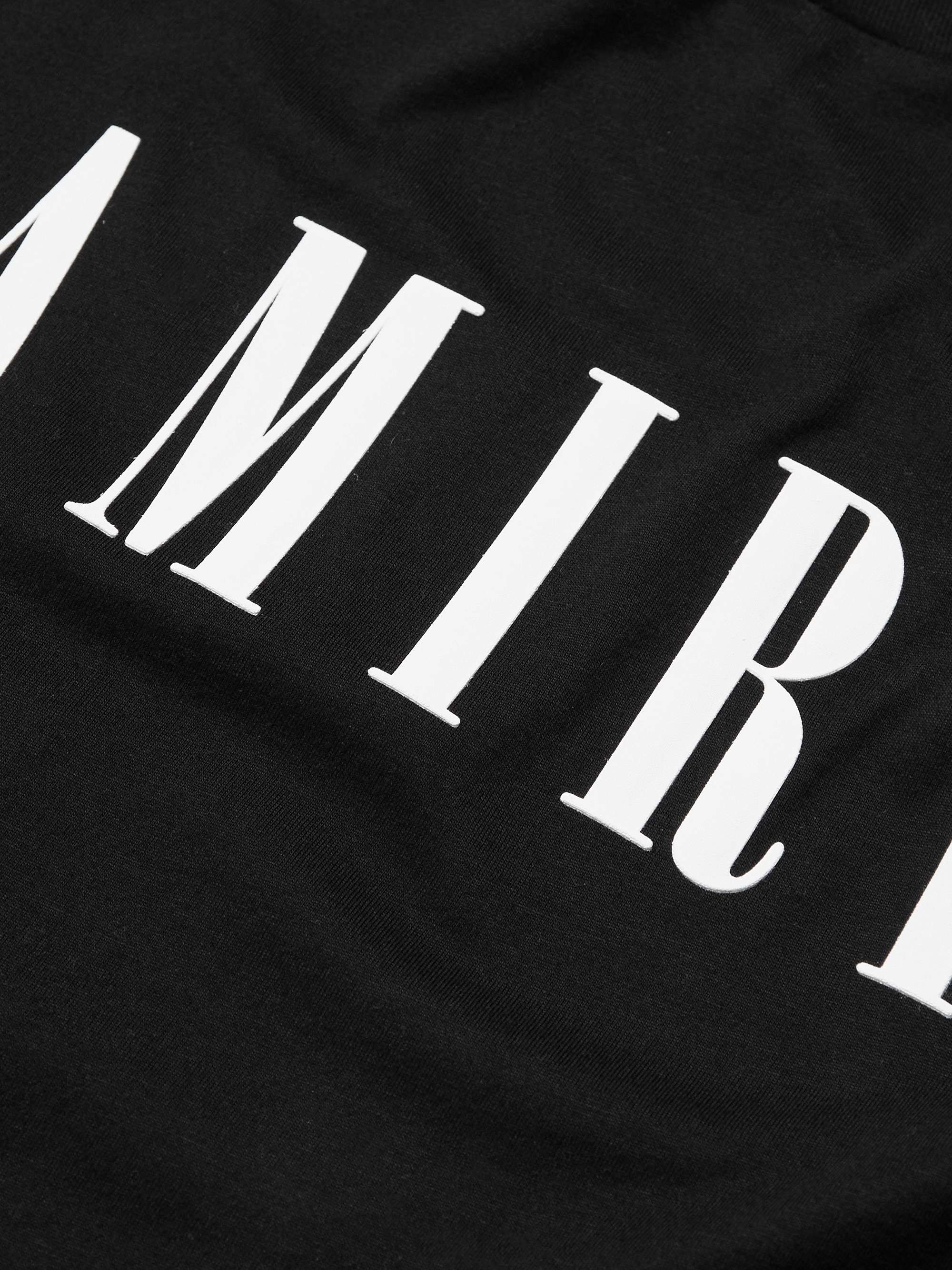 AMIRI Logo-Appliquéd Cotton-Jersey T-Shirt for Men | MR PORTER