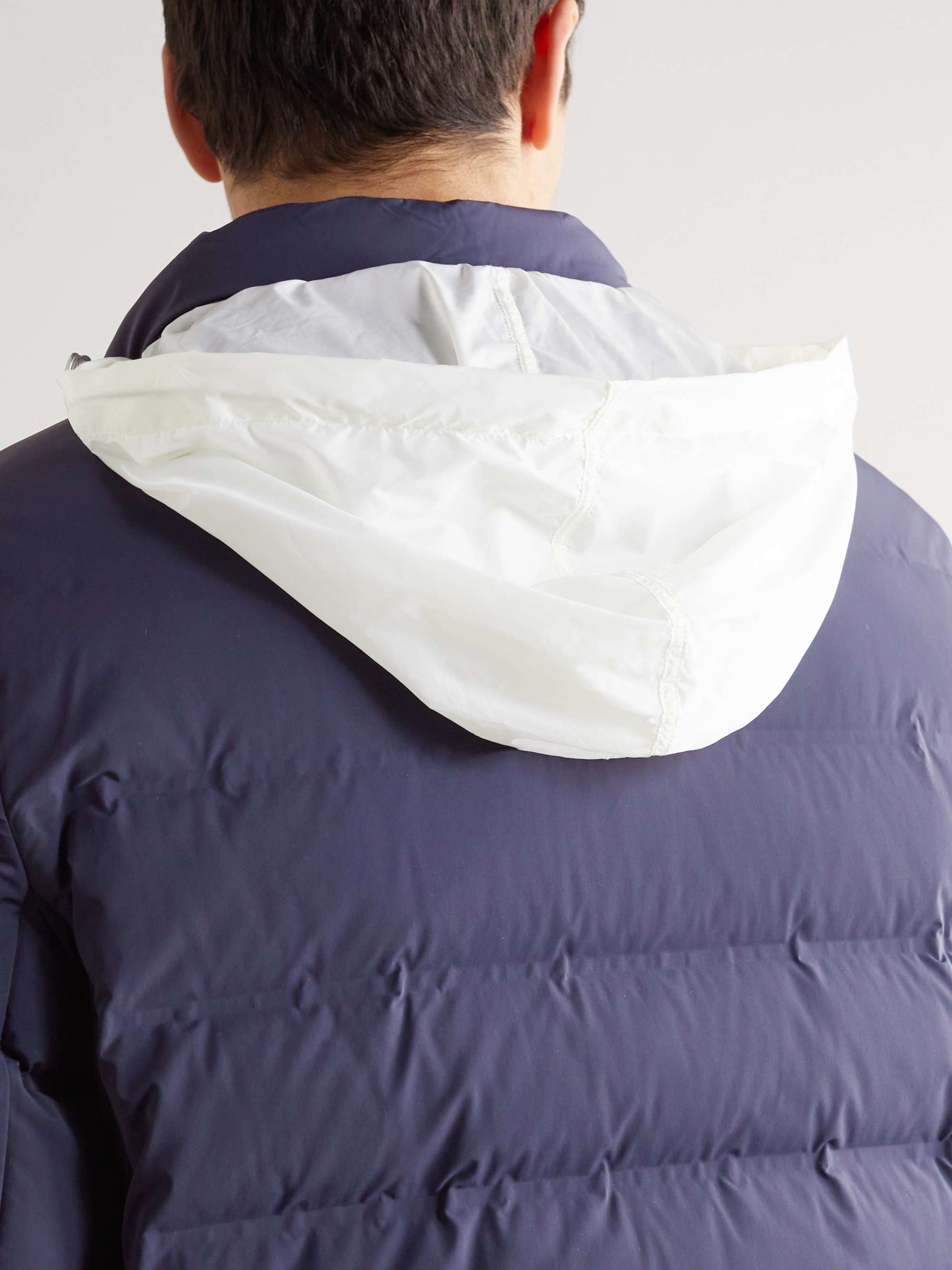 BRUNELLO CUCINELLI Quilted Padded Shell Hooded Down Jacket