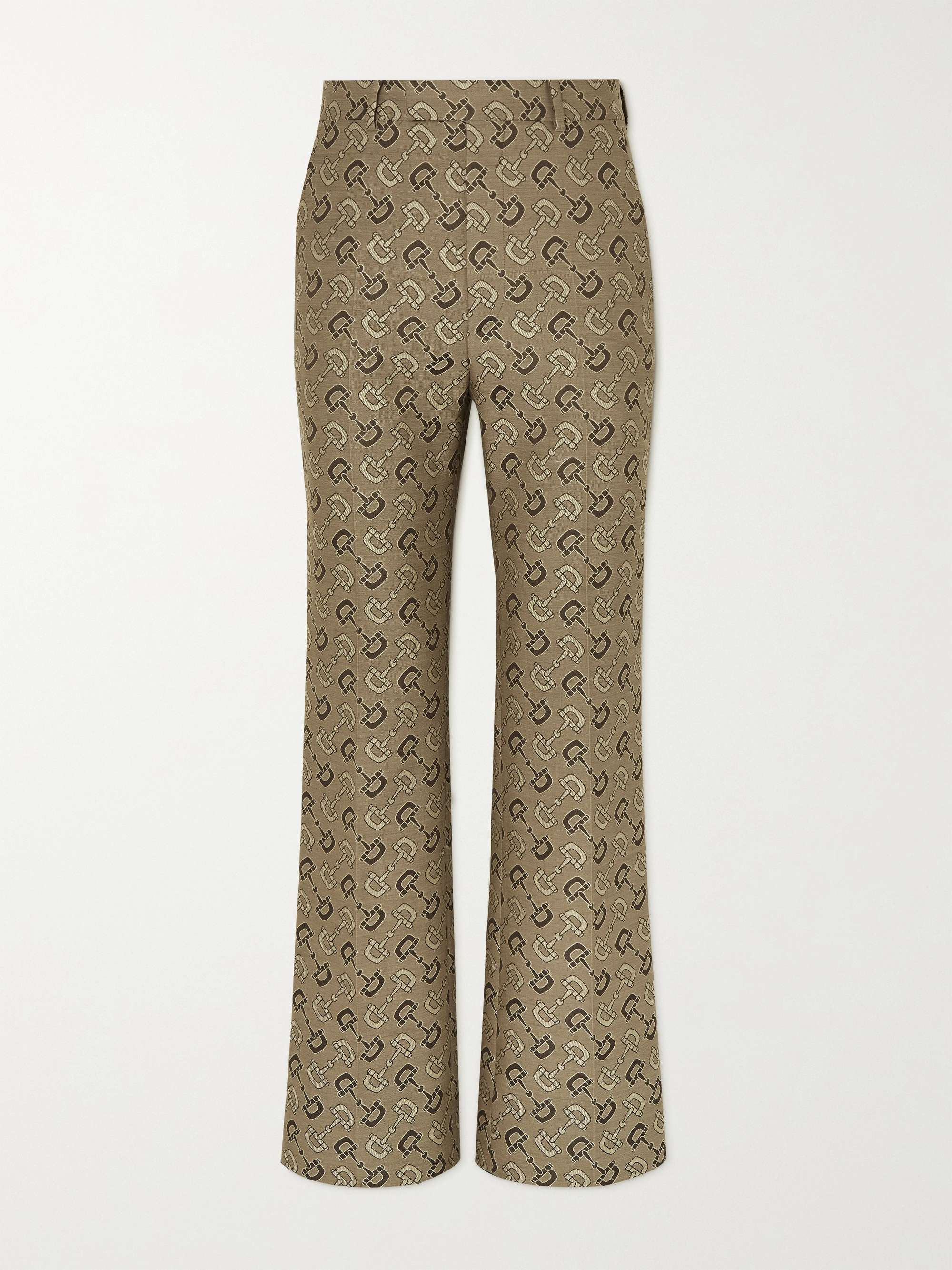 Straight-leg jacquard pant, Icône