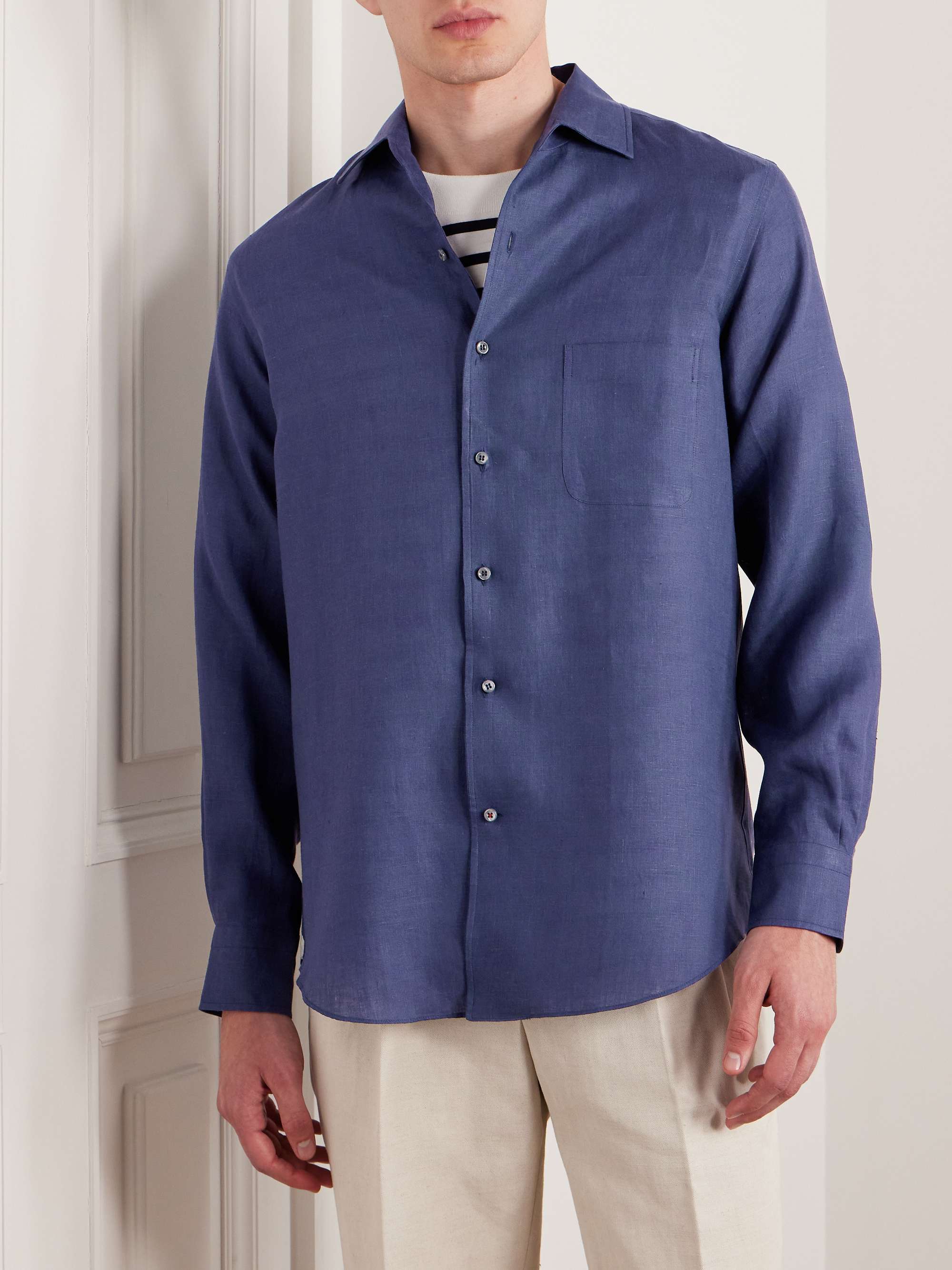 LORO PIANA Arizona Linen Shirt
