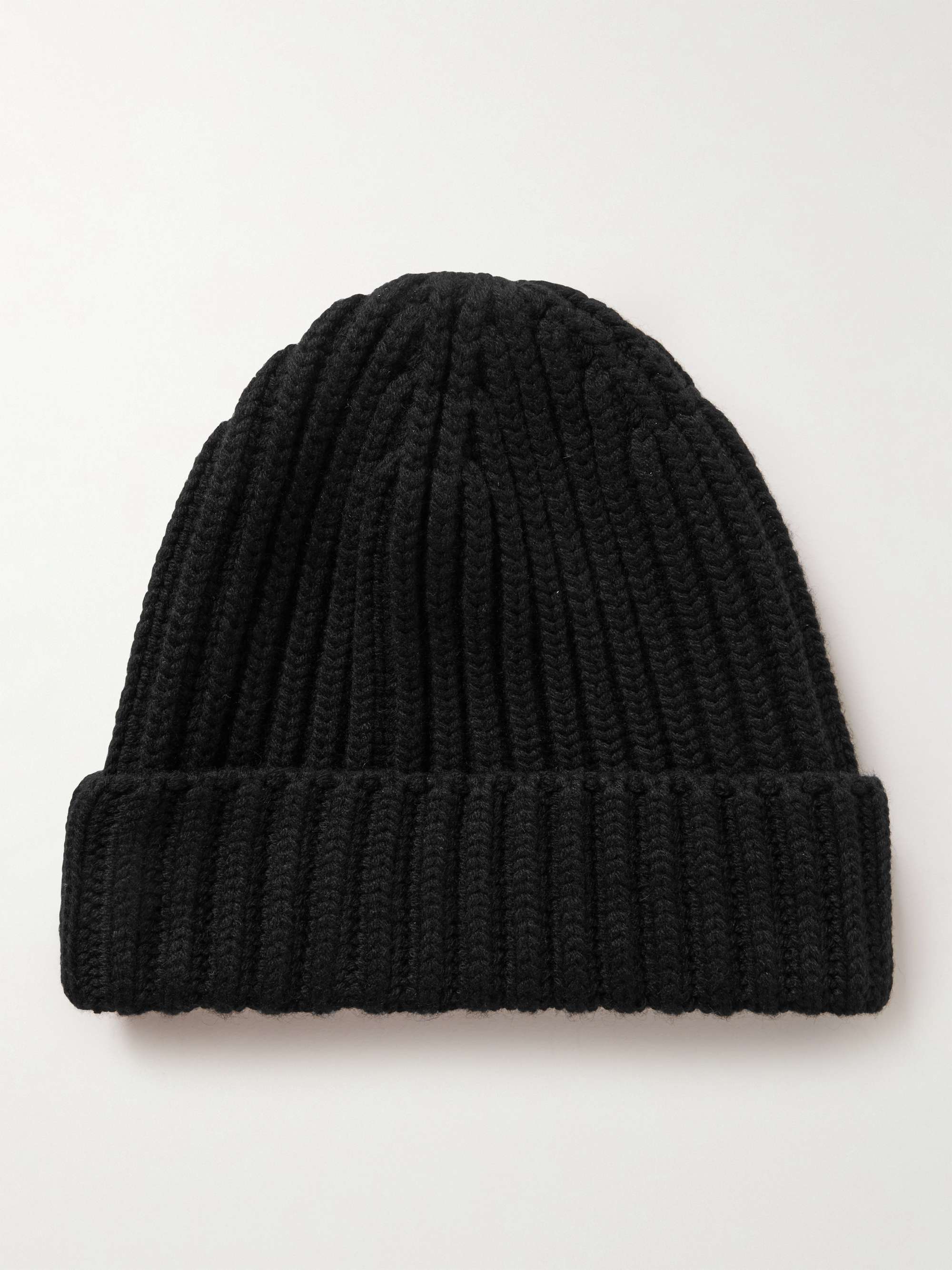 THE ROW Dibbo Ribbed Cashmere Beanie for Men | MR PORTER