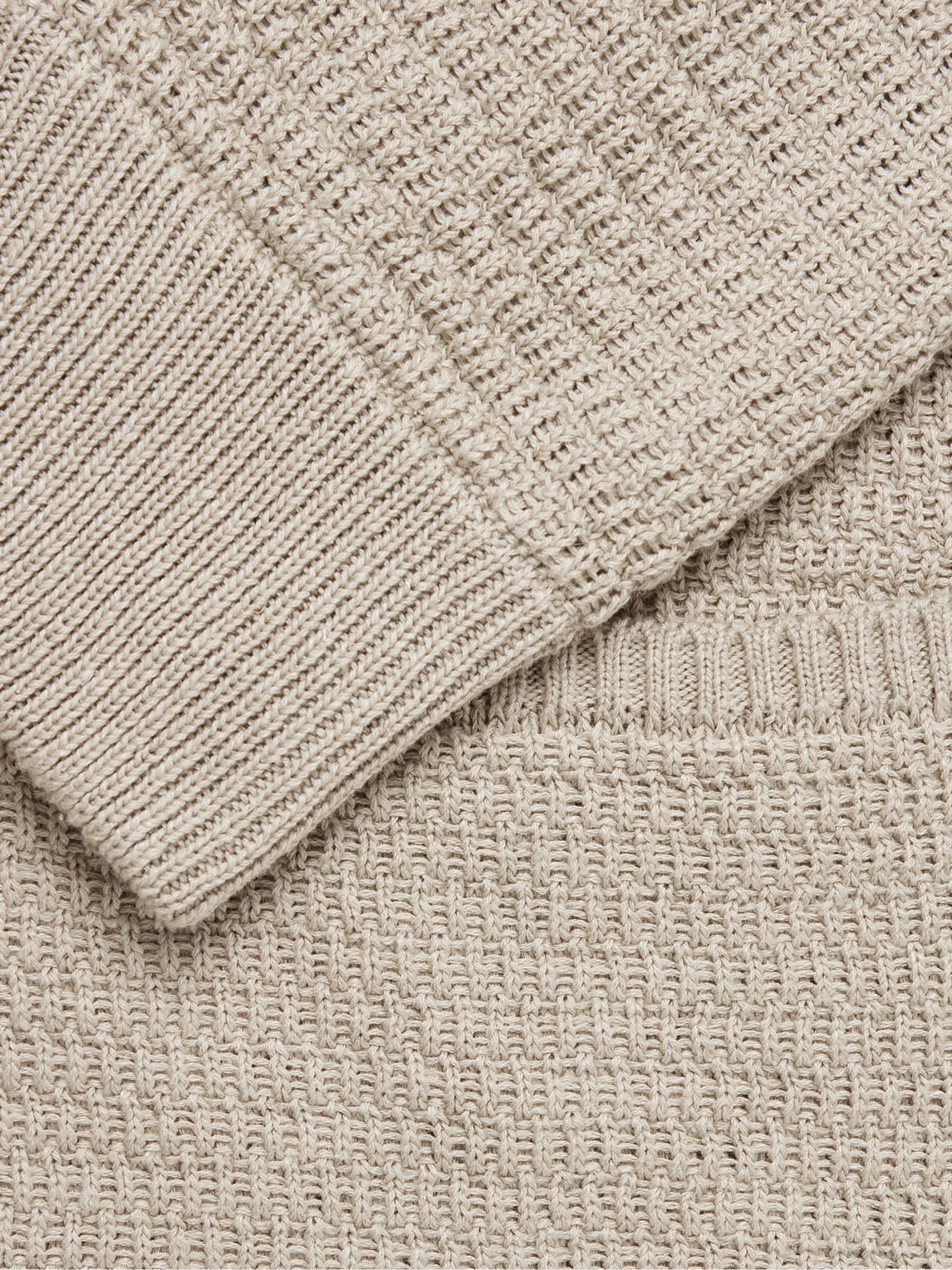 Shop Loro Piana Silk And Linen-blend Cardigan In Neutrals