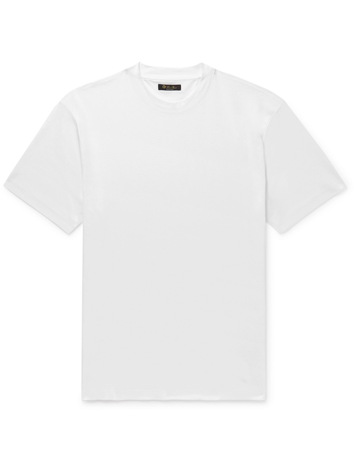 Loro Piana Cotton-jersey T-shirt In White