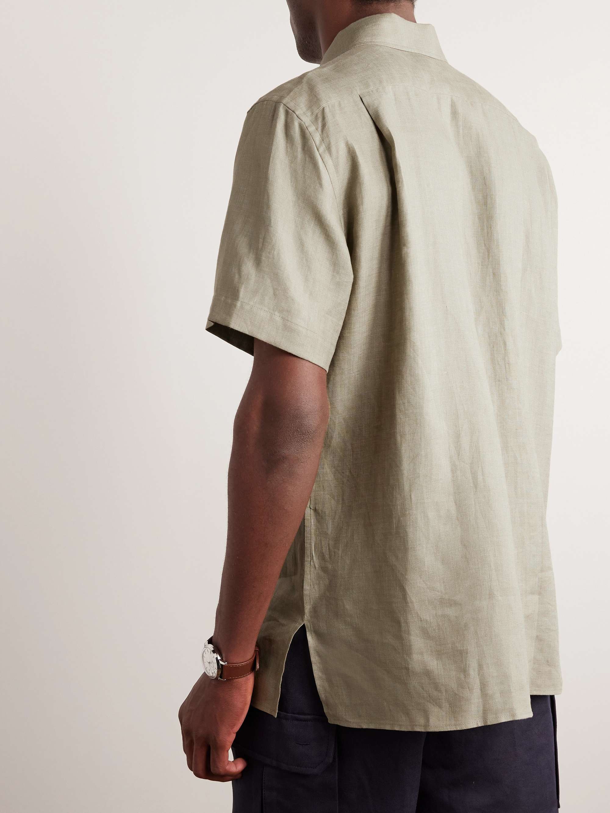 LORO PIANA Arizona Linen Shirt