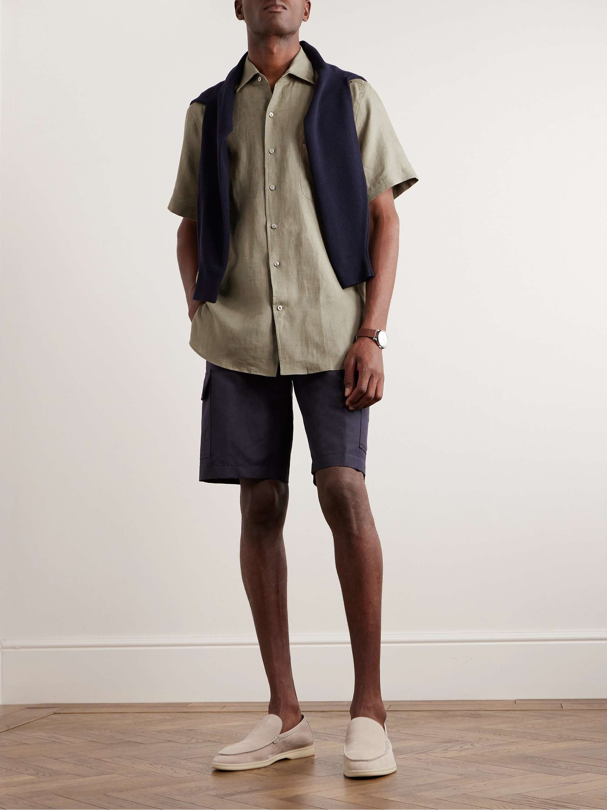 LORO PIANA Arizona Linen Shirt