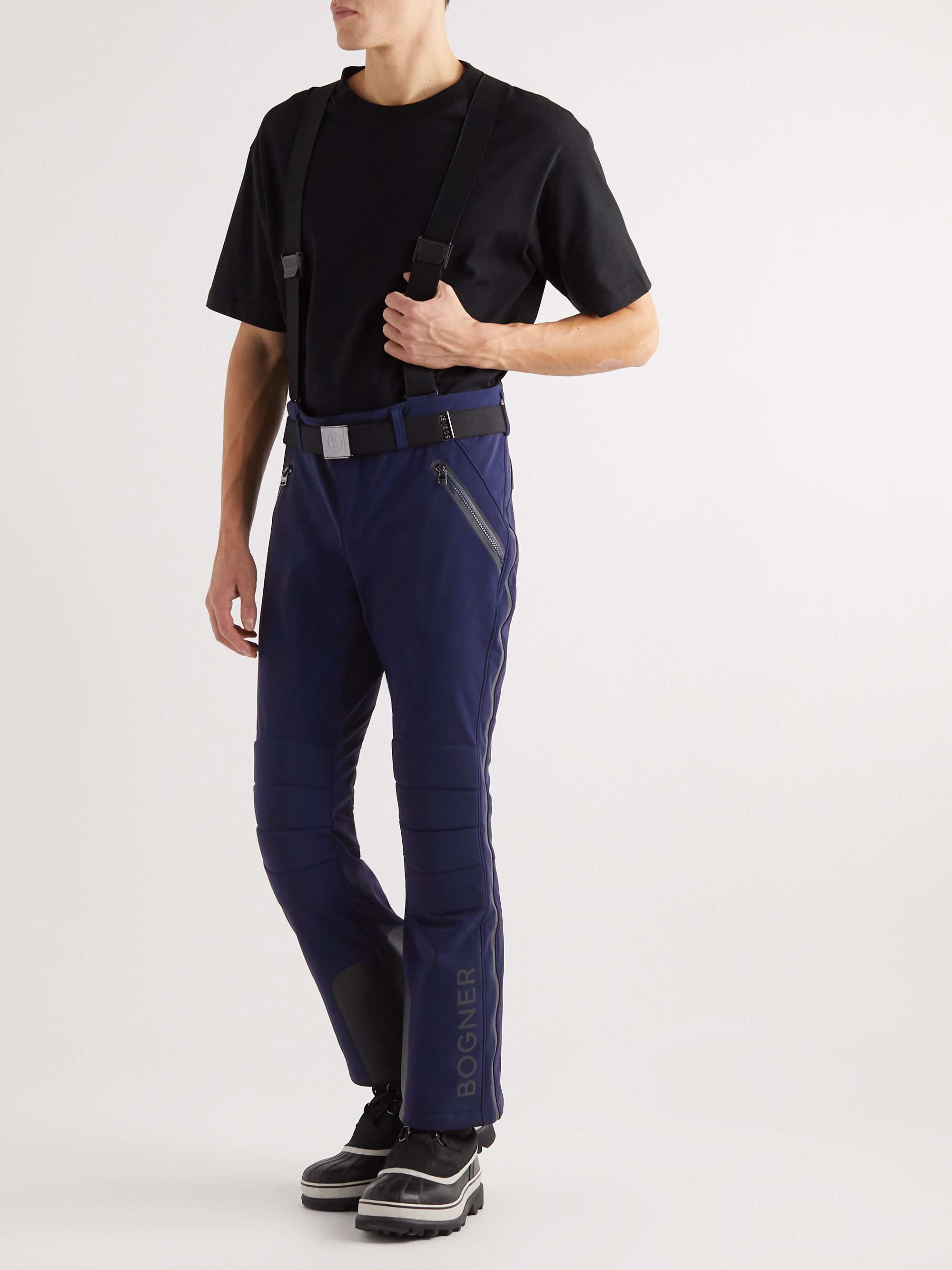 BOGNER Curt Straight-Leg Belted Ski Pants