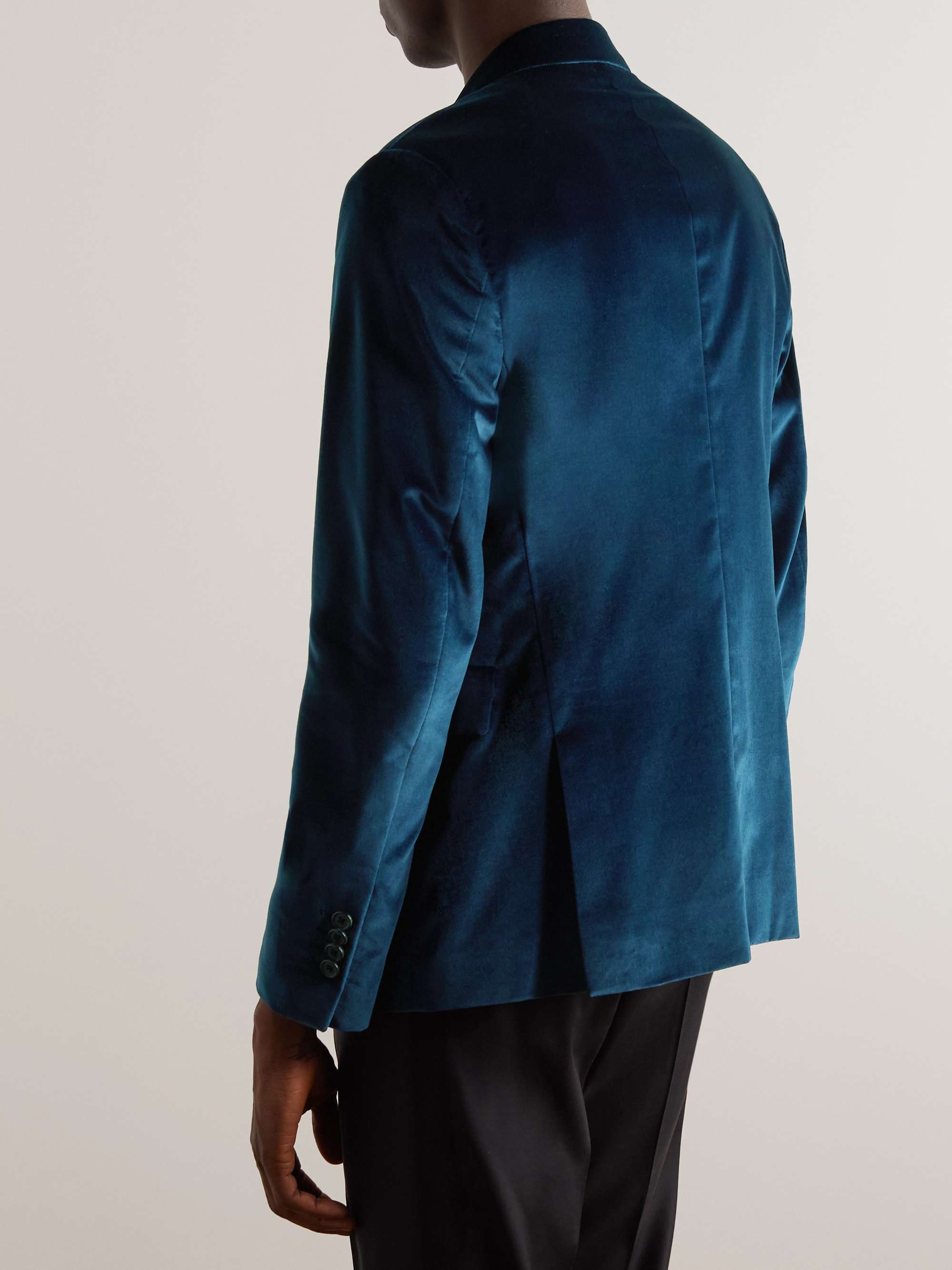 PAUL SMITH Slim-Fit Cotton-Velvet Tuxedo Jacket
